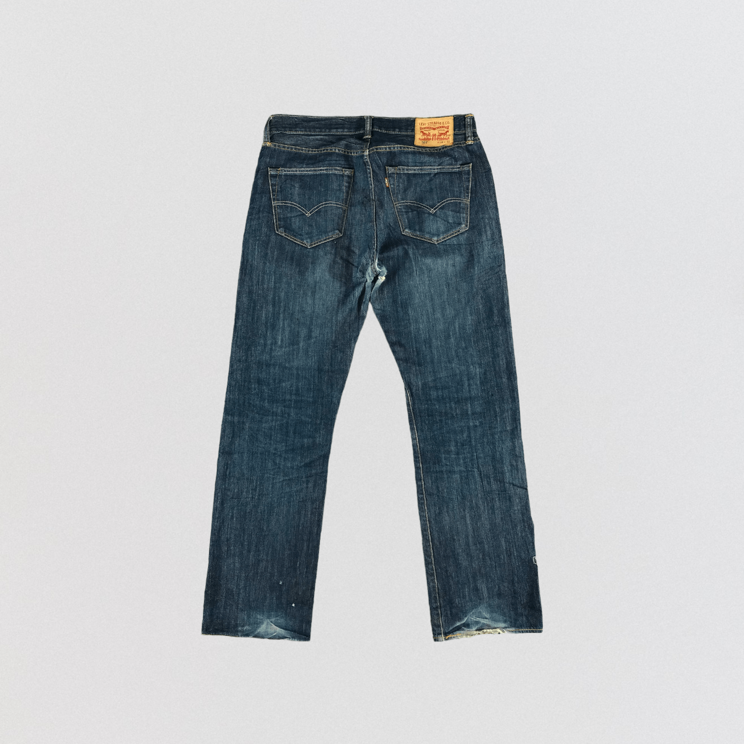 Levi's × Vintage Vintage Blue Wash Levis 501 Jeans-JM2925 Size US 35 - 2 Thumbnail