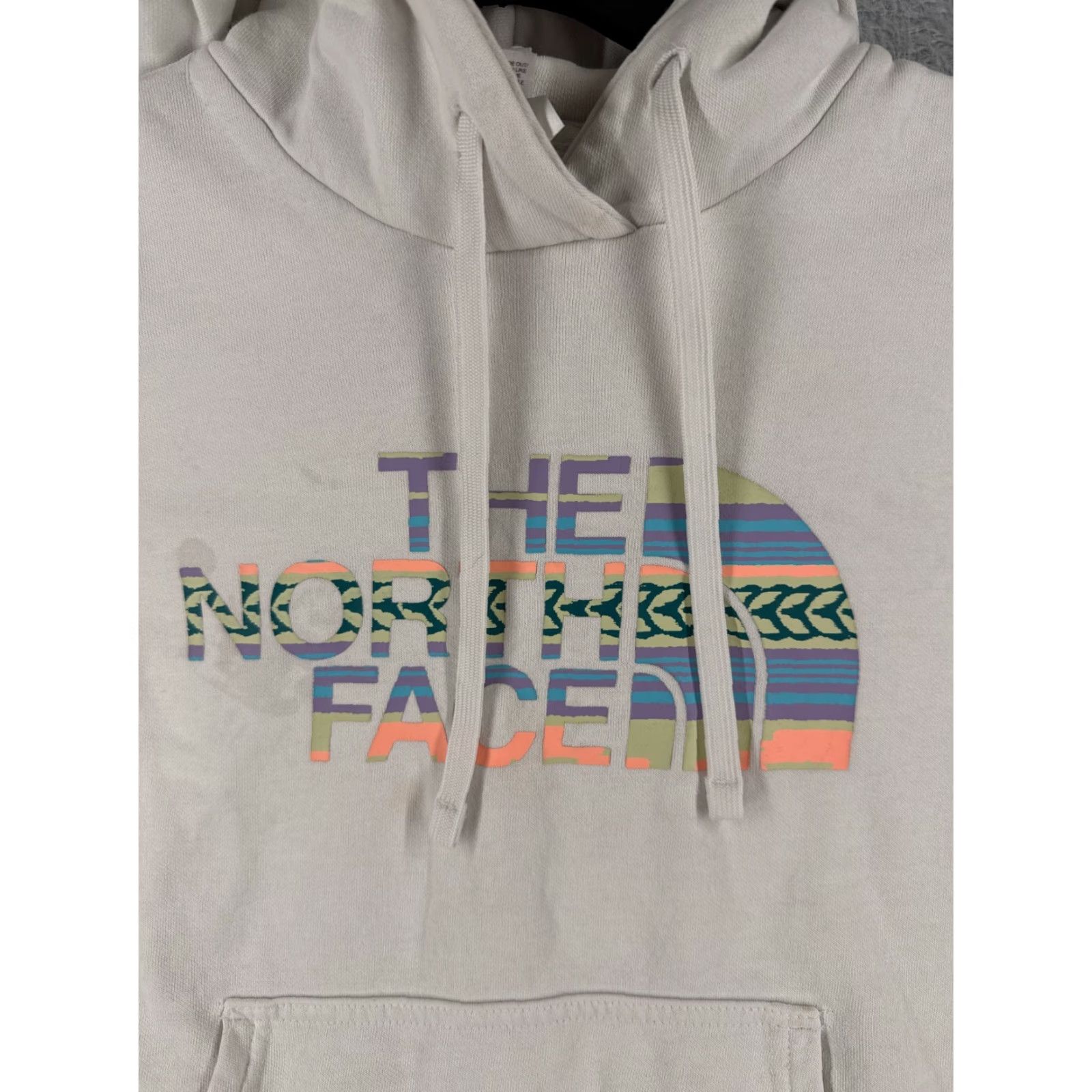The North Face The North Face Sweater Women Small White Hoodie Pullover Pockets READ ME Size S / US 4 / IT 40 - 6 Thumbnail