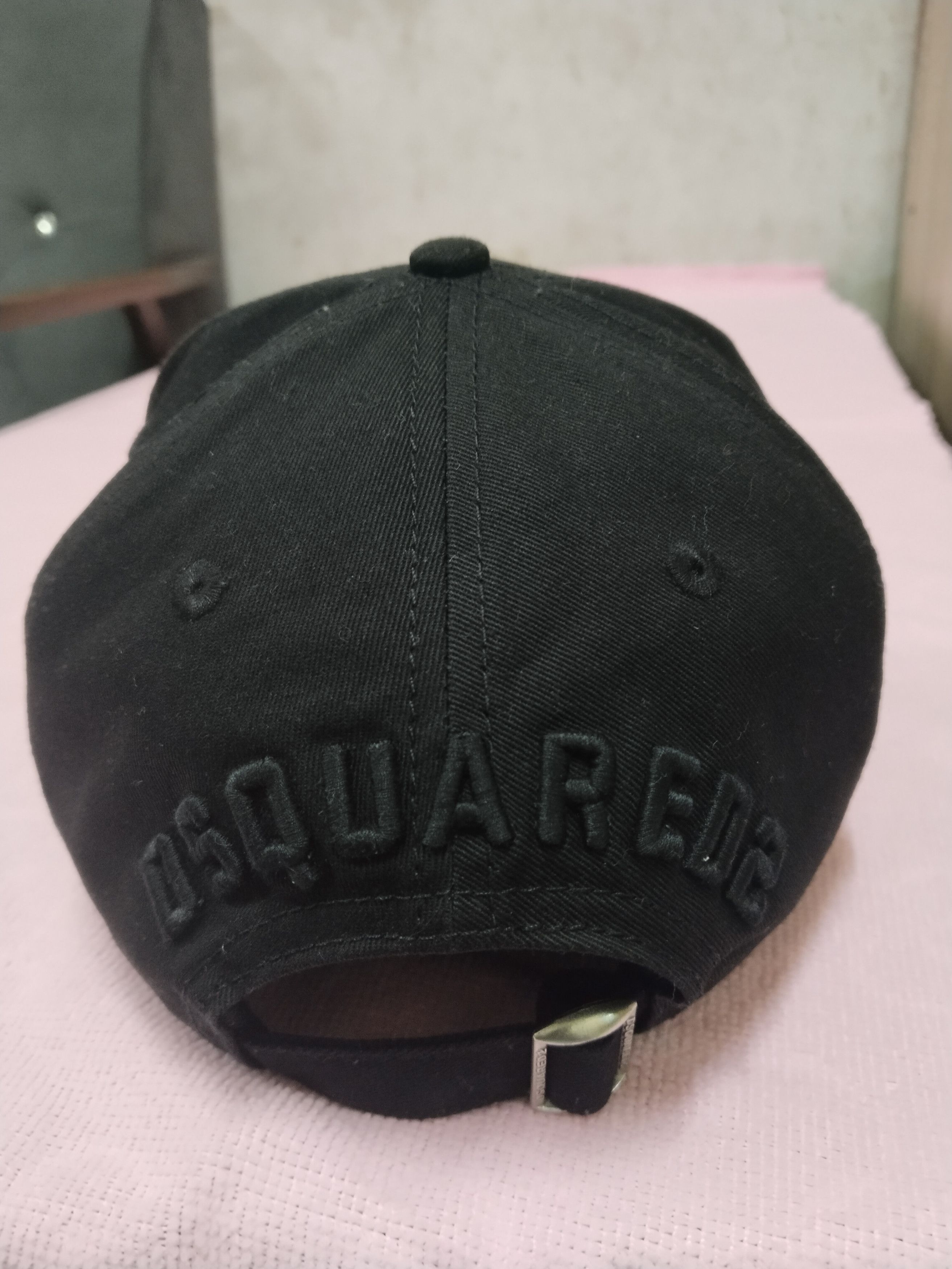 Dsquared2 ICON DISQUARED2 DISTRESSED STYLE TRIPLE BLACK HAT CAP Size ONE SIZE - 5 Thumbnail