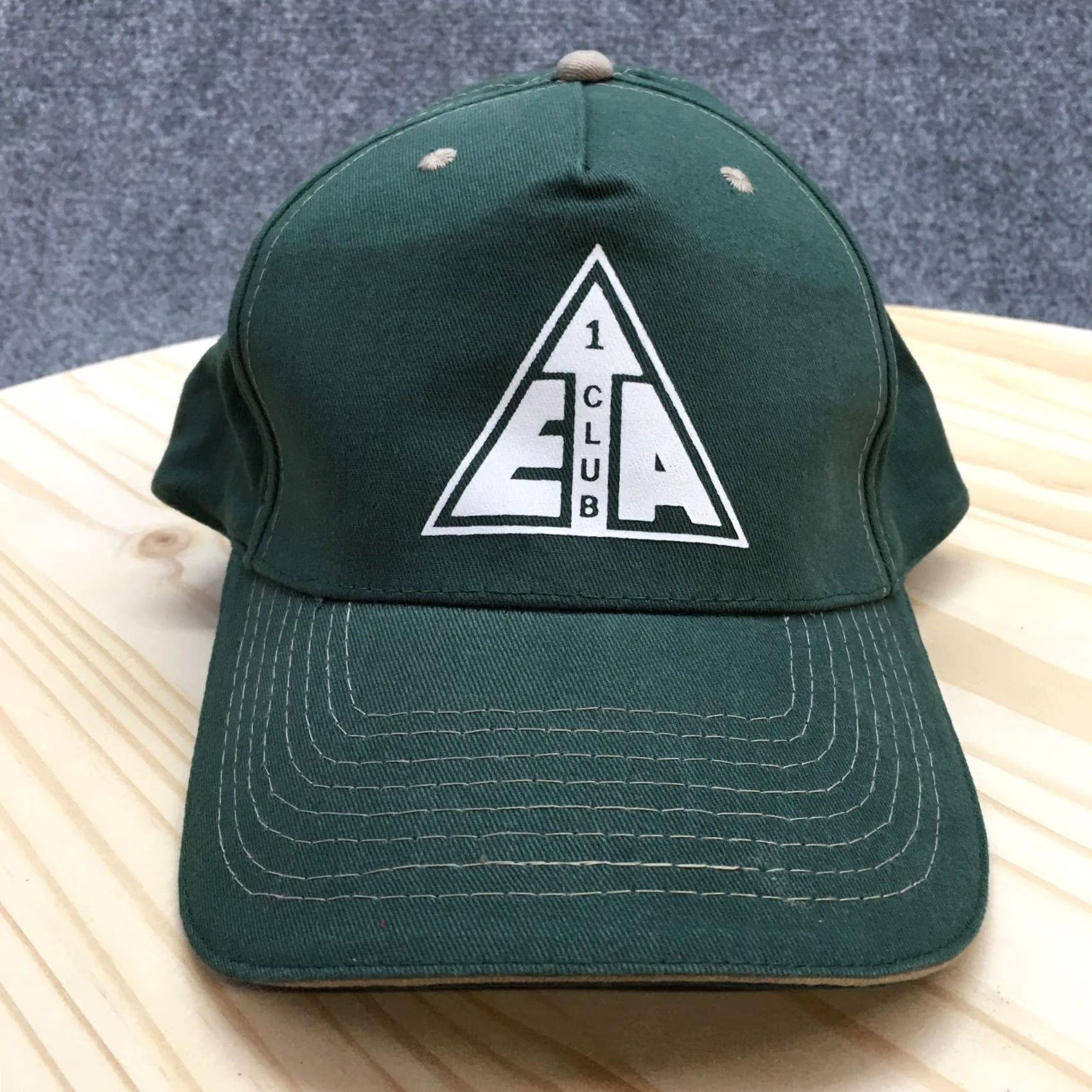 Vintage Cobra Cap EA 1 Club Baseball Cap Hat Mens Green One Size Fits All Curve Brim Casual Size ONE SIZE - 2 Thumbnail