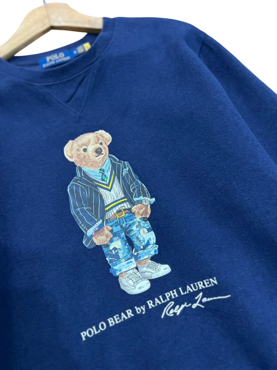Polo Ralph Lauren × RRL Ralph Lauren Polo Bear By Polo Ralph Lauren Sweatshirt Size US M / EU 48-50 / 2 - 4 Thumbnail