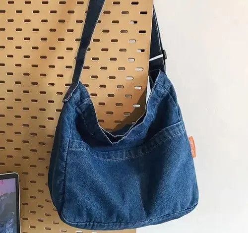 Crash Vancouver Denim Shoulder Bag Size ONE SIZE - 1 Thumbnail