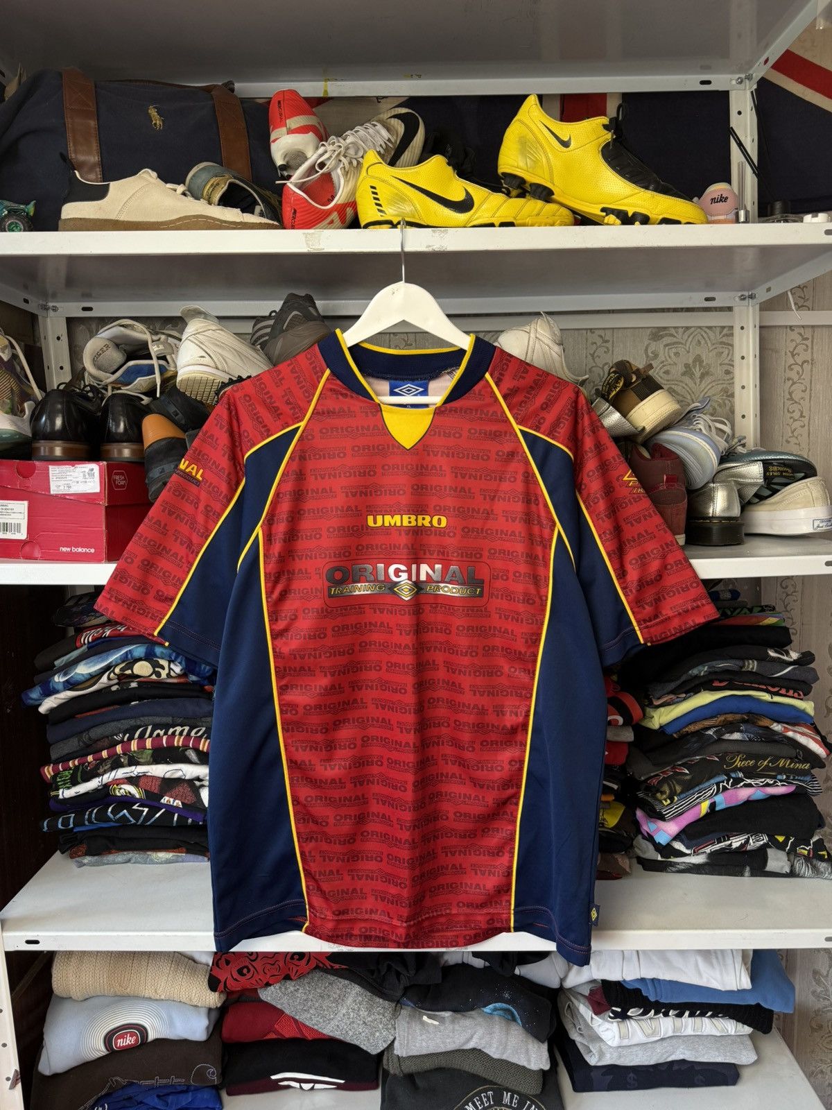 Umbro Vintage Umbro Original Training Product Shirt Mens Crew Size US XL / EU 56 / 4 - 16 Thumbnail
