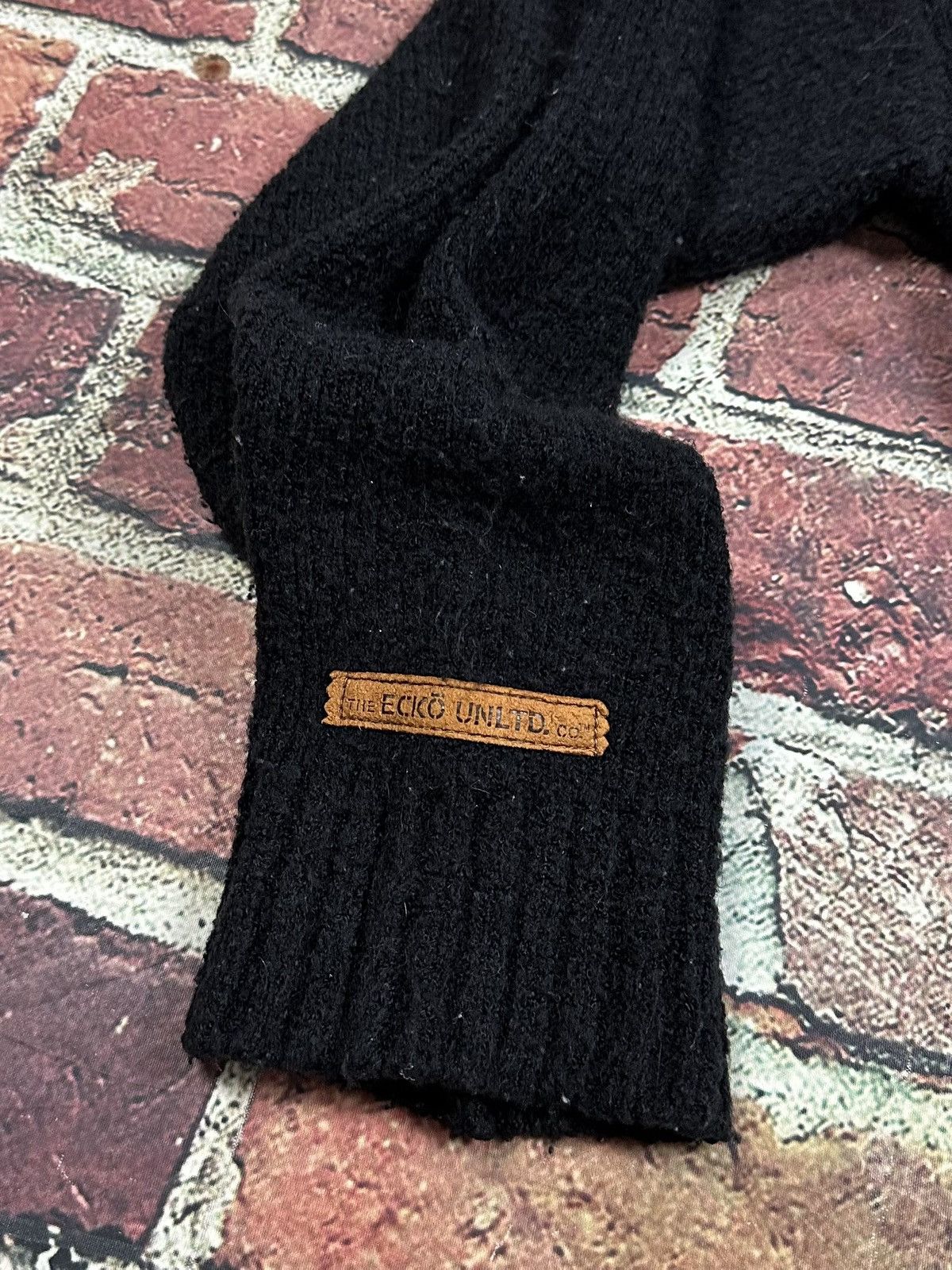 Ecko Unltd. Vintage Ecko Unltd Knit Sweater Logo Y2K Hip Hop Black Size US XL / EU 56 / 4 - 6 Thumbnail