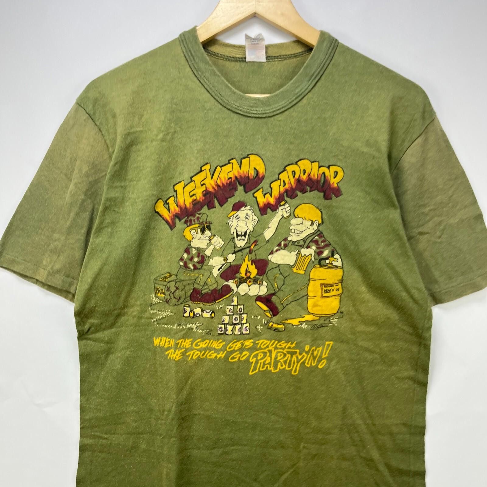 Vintage Vintage 80s Sun Faded Beer Cartoon T-Shirt Large Size US L / EU 52-54 / 3 - 2 Thumbnail