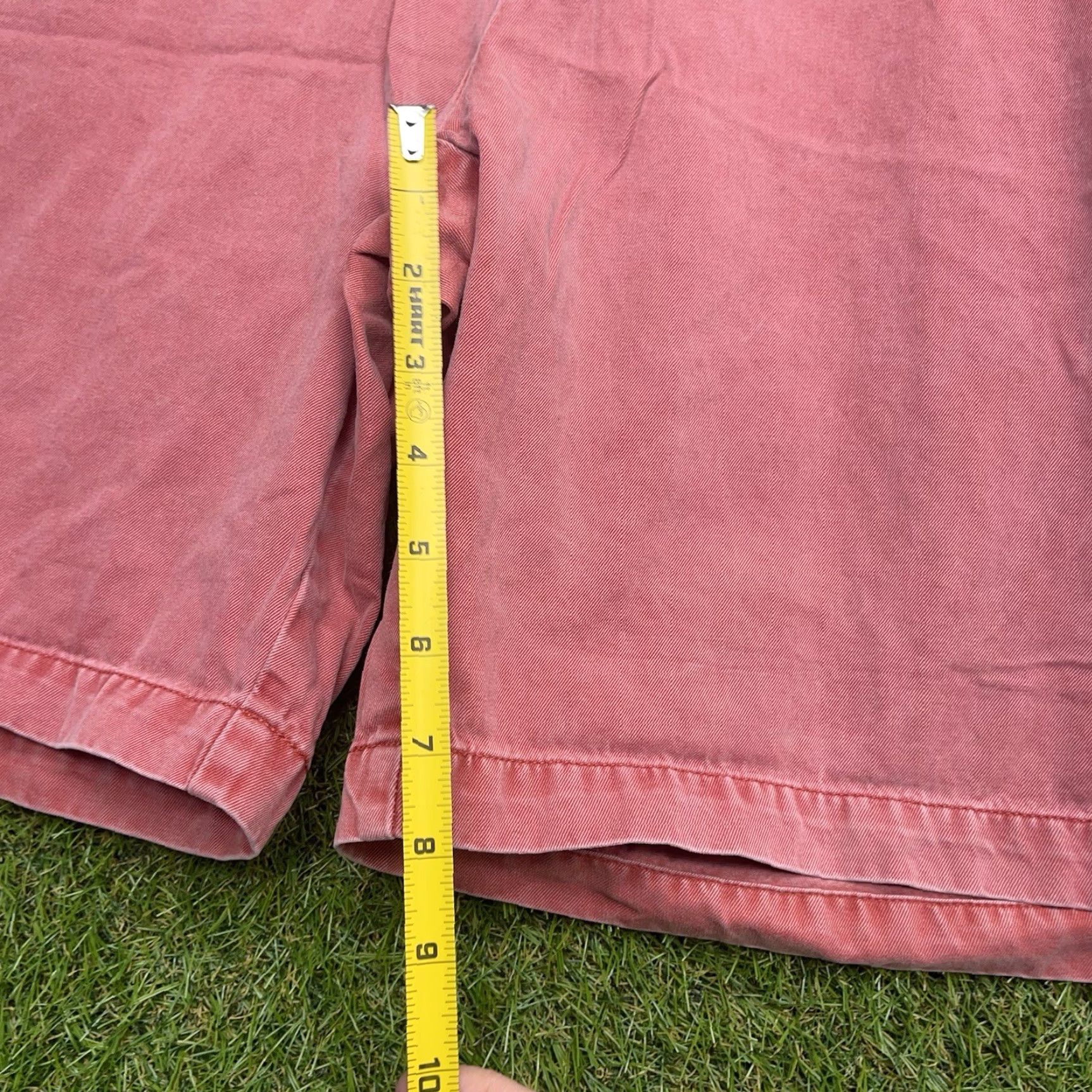 Peter Millar VINTAGE Peter Millar Men's Chino Shorts Casual Lightweight 8” Inseam Pink 35 Waist Size US 35 - 5 Thumbnail
