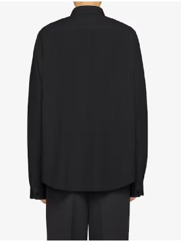 Givenchy o1srvl11e0125 Shirt in Black Size US S / EU 44-46 / 1 - 4 Thumbnail
