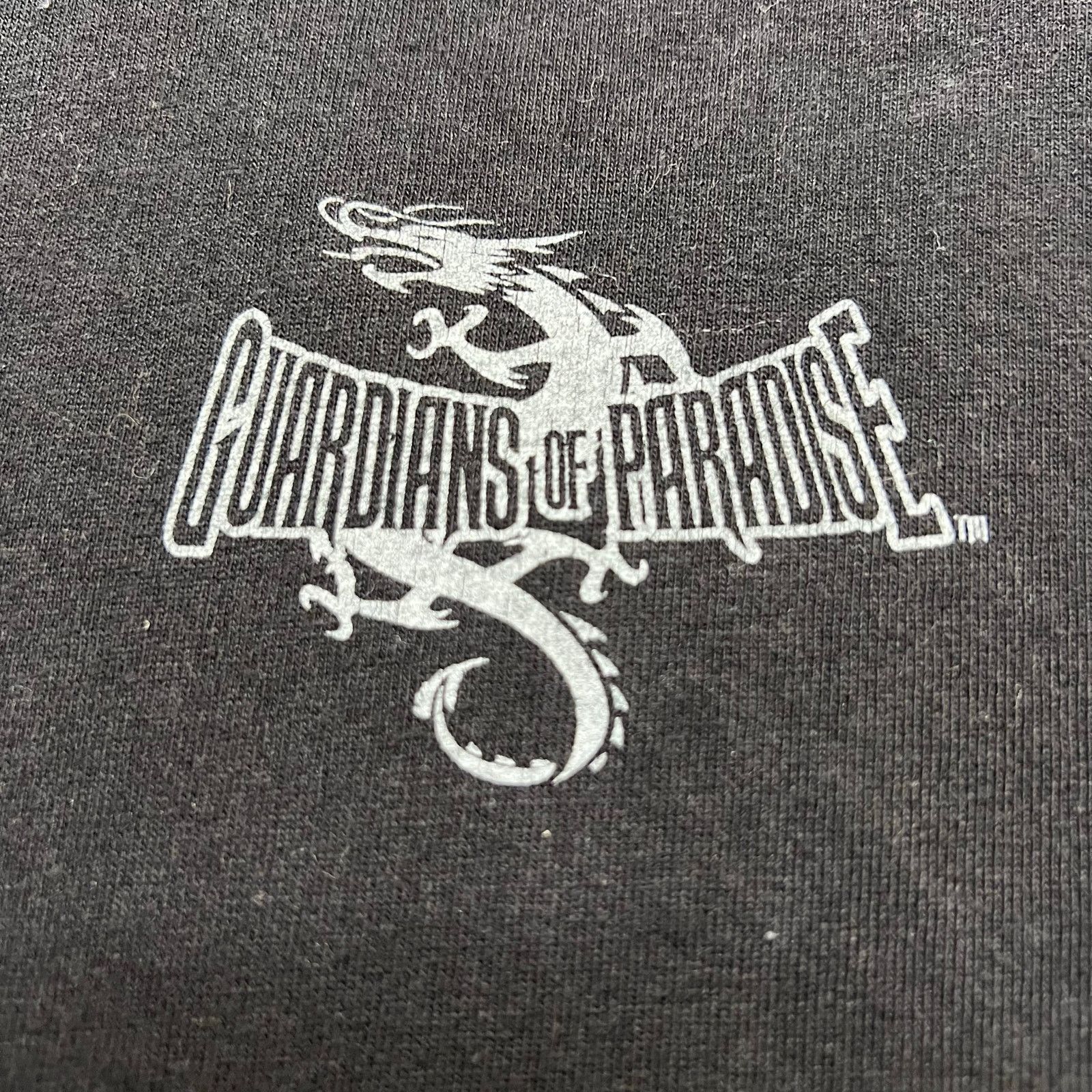 ODM Guardians of Paradise Dragon Graphic T-Shirt Black Men’s XL Size US XL / EU 56 / 4 - 2 Thumbnail