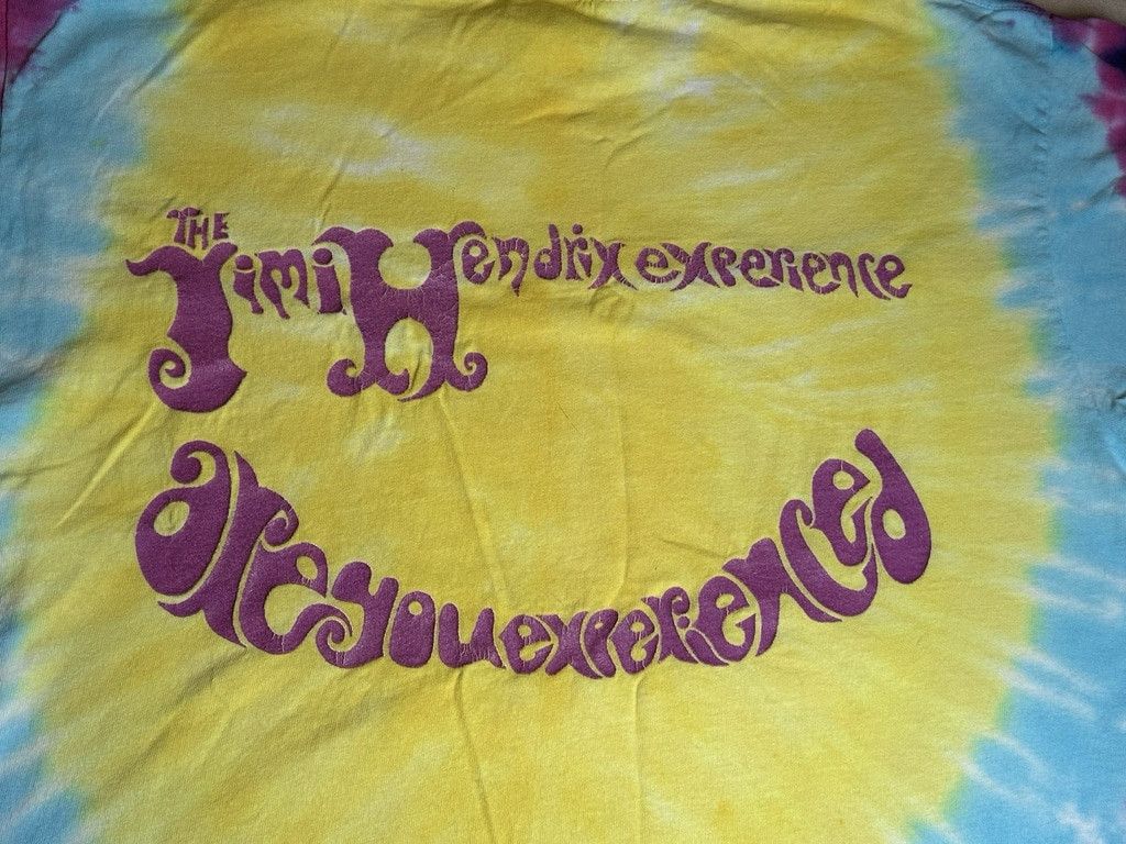 Zion Rootswear VTG Jimi Hendrix 2000 Are You Experienced Tie Dye MEDIUM Size US M / EU 48-50 / 2 - 10 Thumbnail