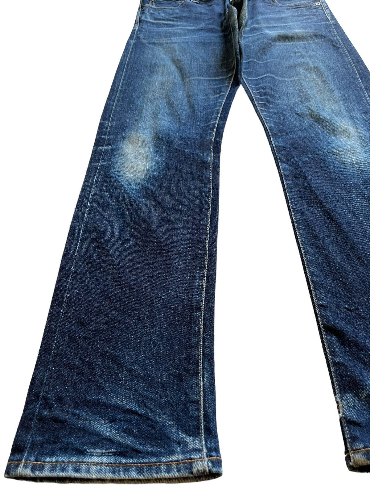 Uniqlo Vintage Japanese Uniqlo Selvedge Faded Indigo Style Jeans Size US 34 / EU 50 - 7 Thumbnail