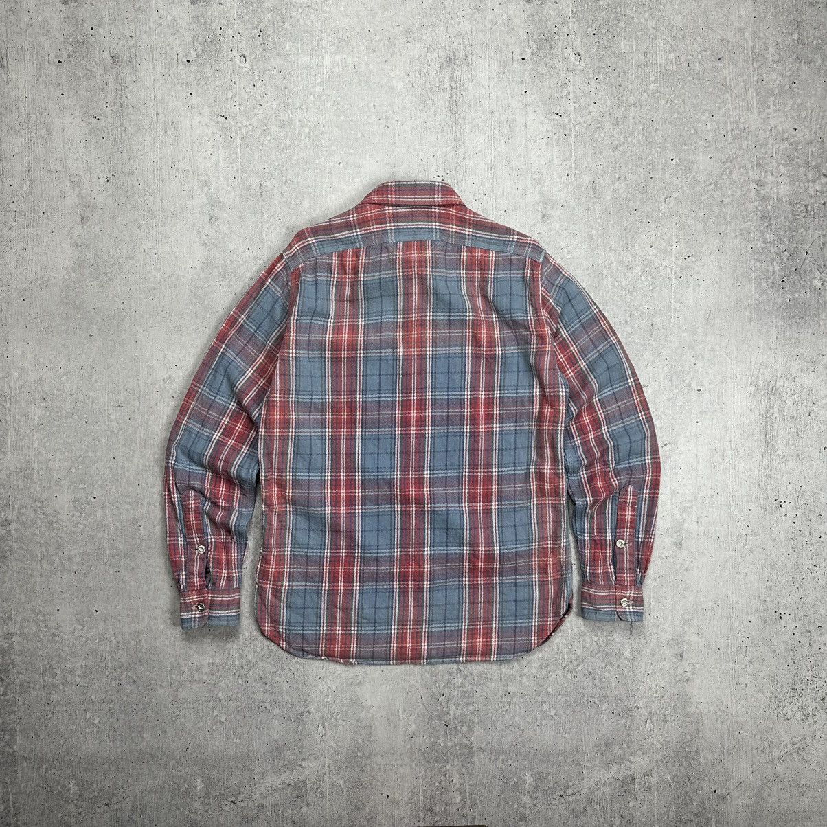 Flannel × Polo Ralph Lauren × Ralph Lauren Polo Ralph Lauren Flannel Button Shirt Multicolor Checkered Size US S / EU 44-46 / 1 - 6 Thumbnail