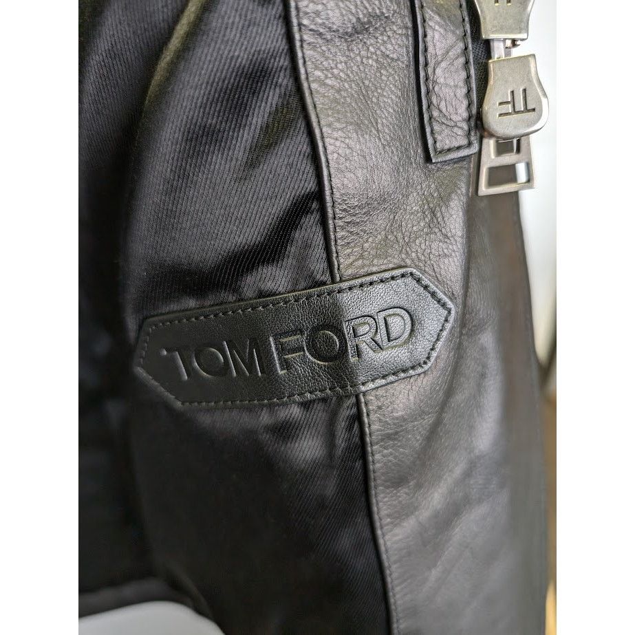 Tom Ford o1rshd1 Outwear Other Leather Jacket in Black Size US M / EU 48-50 / 2 - 15 Thumbnail