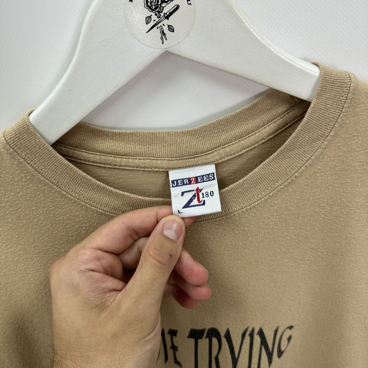 Vintage Vintage 90s Die Trying Baja Mex I think I broke my liver tee Size US L / EU 52-54 / 3 - 5 Thumbnail