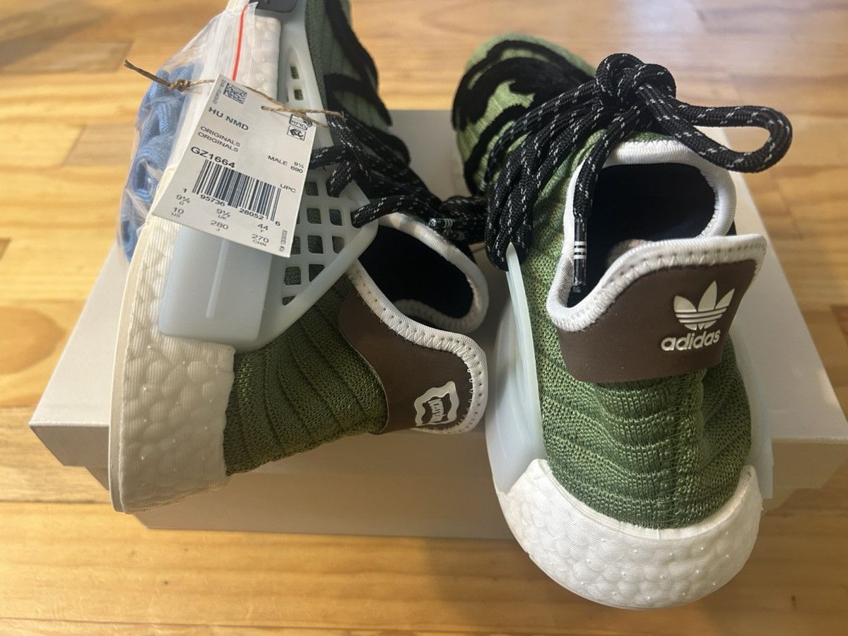 Add × Pharrell BBC X Pharrell Williams Hu NMD “Running Dog” Size US 10 / EU 43 - 2 Thumbnail