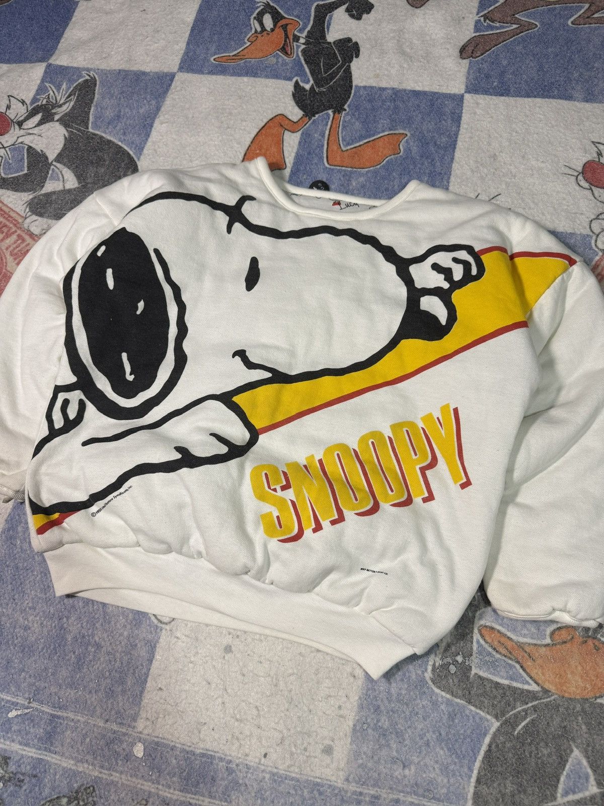 Peanuts Vintage peanuts reversible insulated crewneck Size US M / EU 48-50 / 2 - 2 Thumbnail