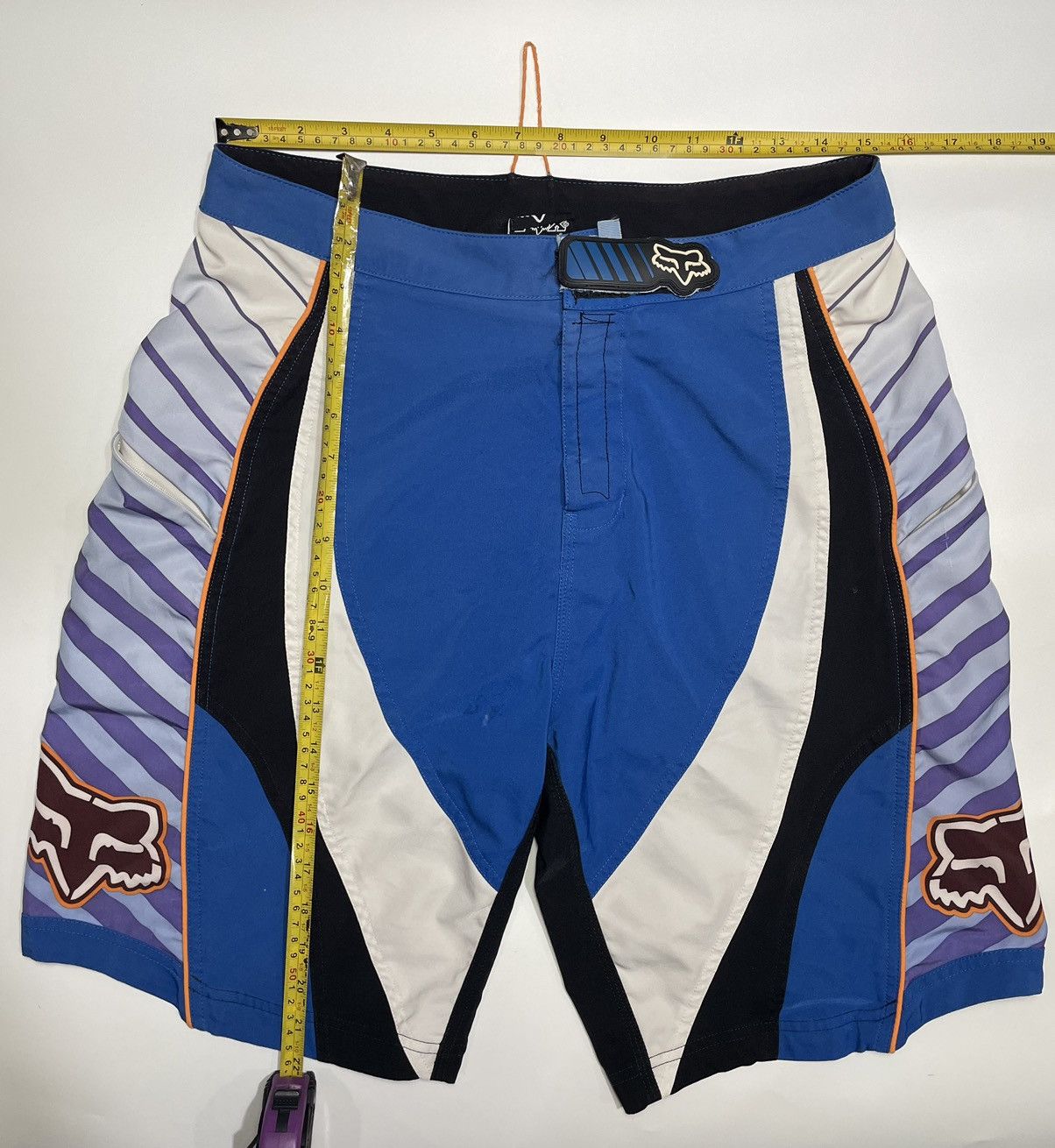 Vintage Vtg Fox Racing Short enduro motocross enduro zip pocket boar Size US 30 / EU 46 - 15 Thumbnail