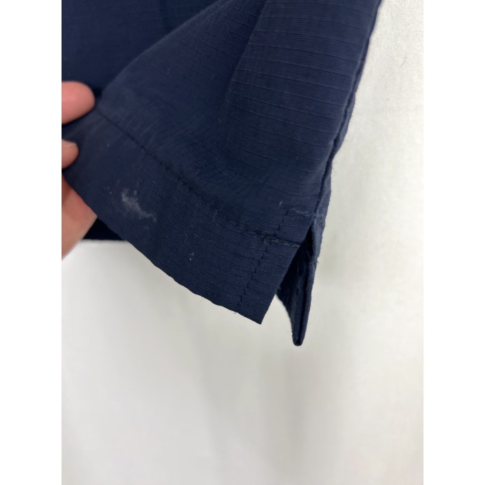 Ralph Lauren VINTAGE Lauren Ralph Lauren Womens Pants Capri Wide-Leg 34x24 Navy Blue 10 Womens Size 32" / US 10 / IT 46 - 3 Thumbnail
