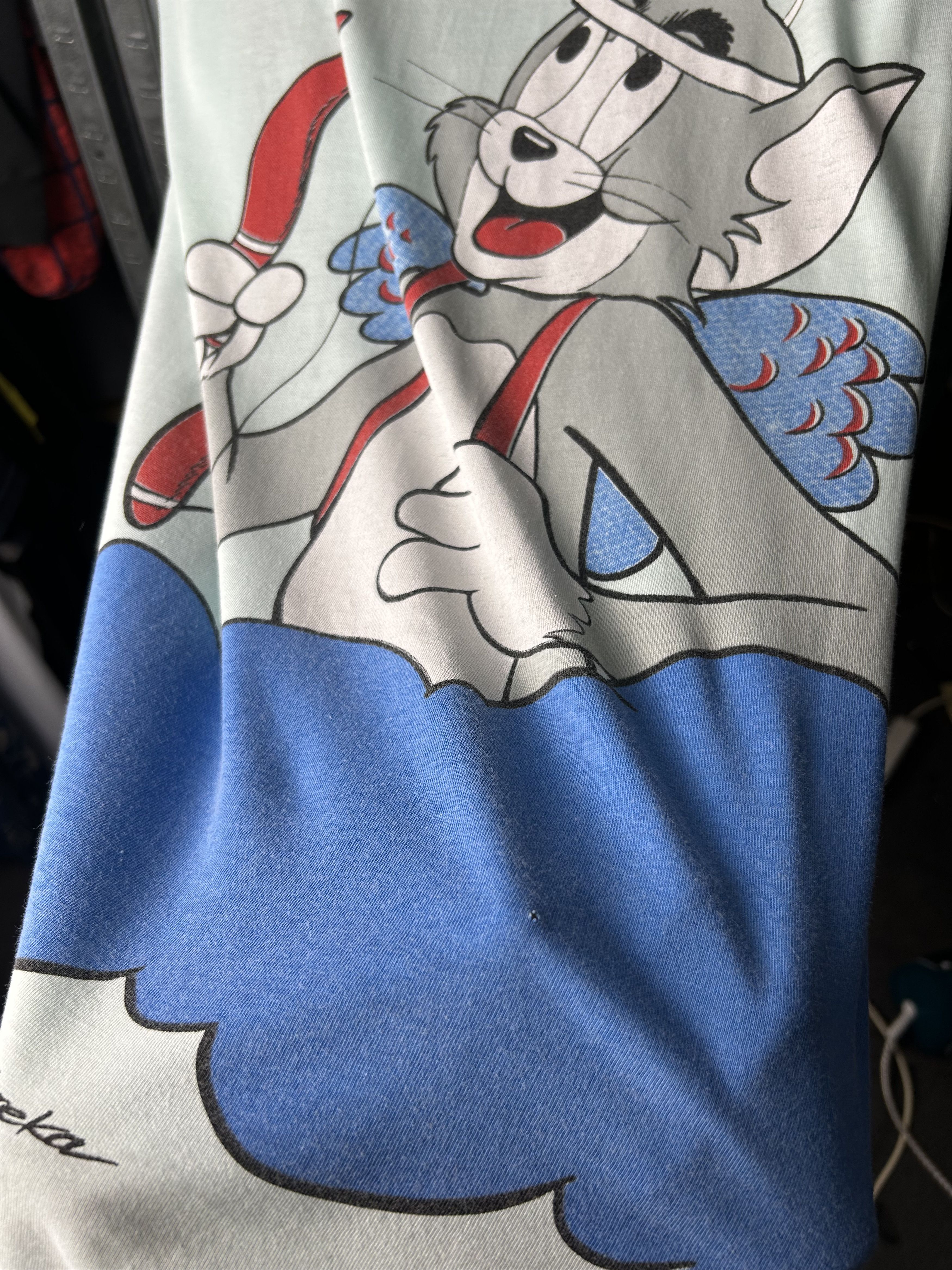 Cartoon Network Vintage 1987 Tom and Jerry Eureka Cartoon Movie T-shirt Size US XXL / EU 58 / 5 - 16 Thumbnail