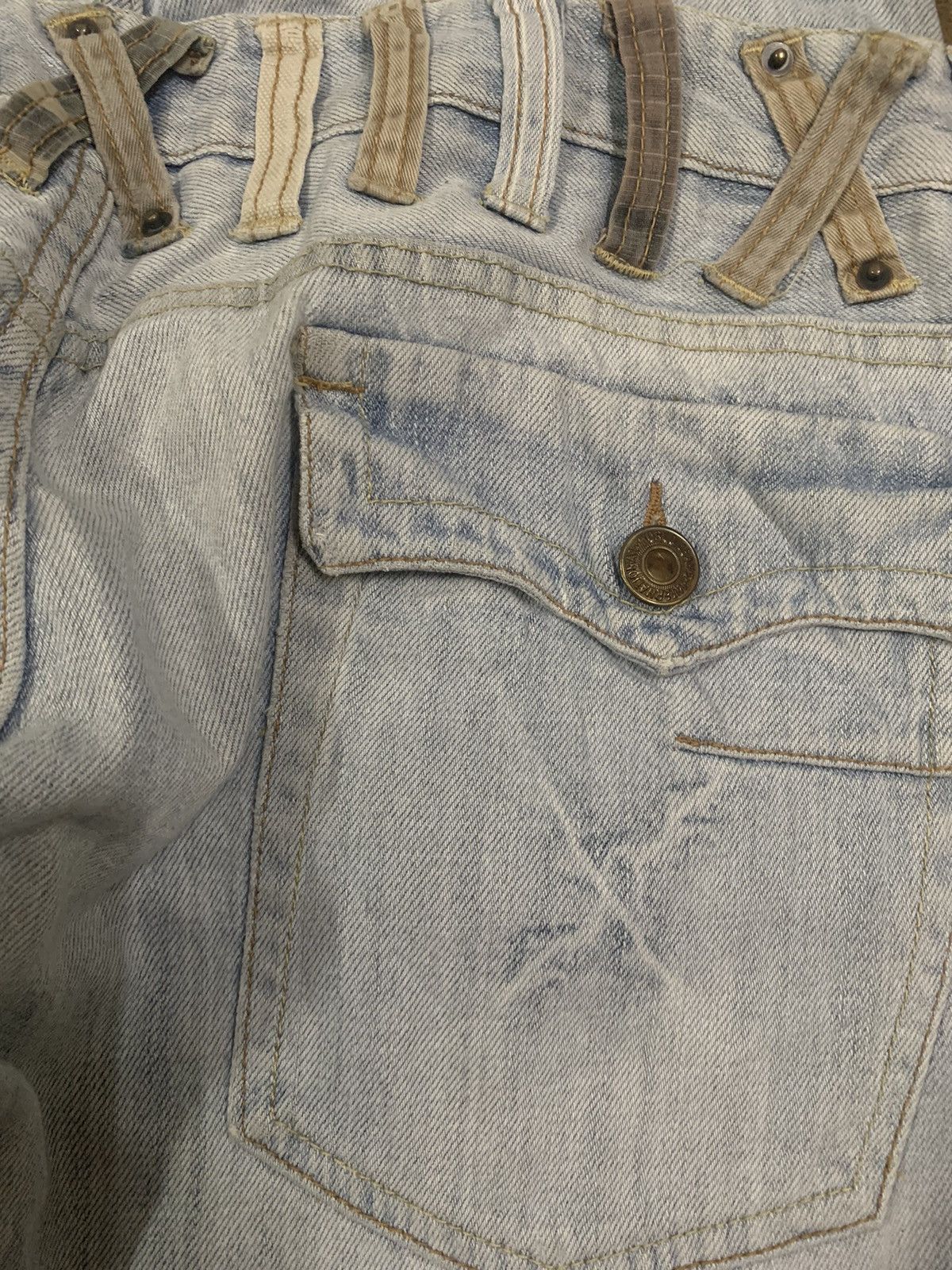 If Six Was Nine Vintage Japanese Handcrafted Double Waist Punk Style Jeans Size US 30 / EU 46 - 17 Thumbnail