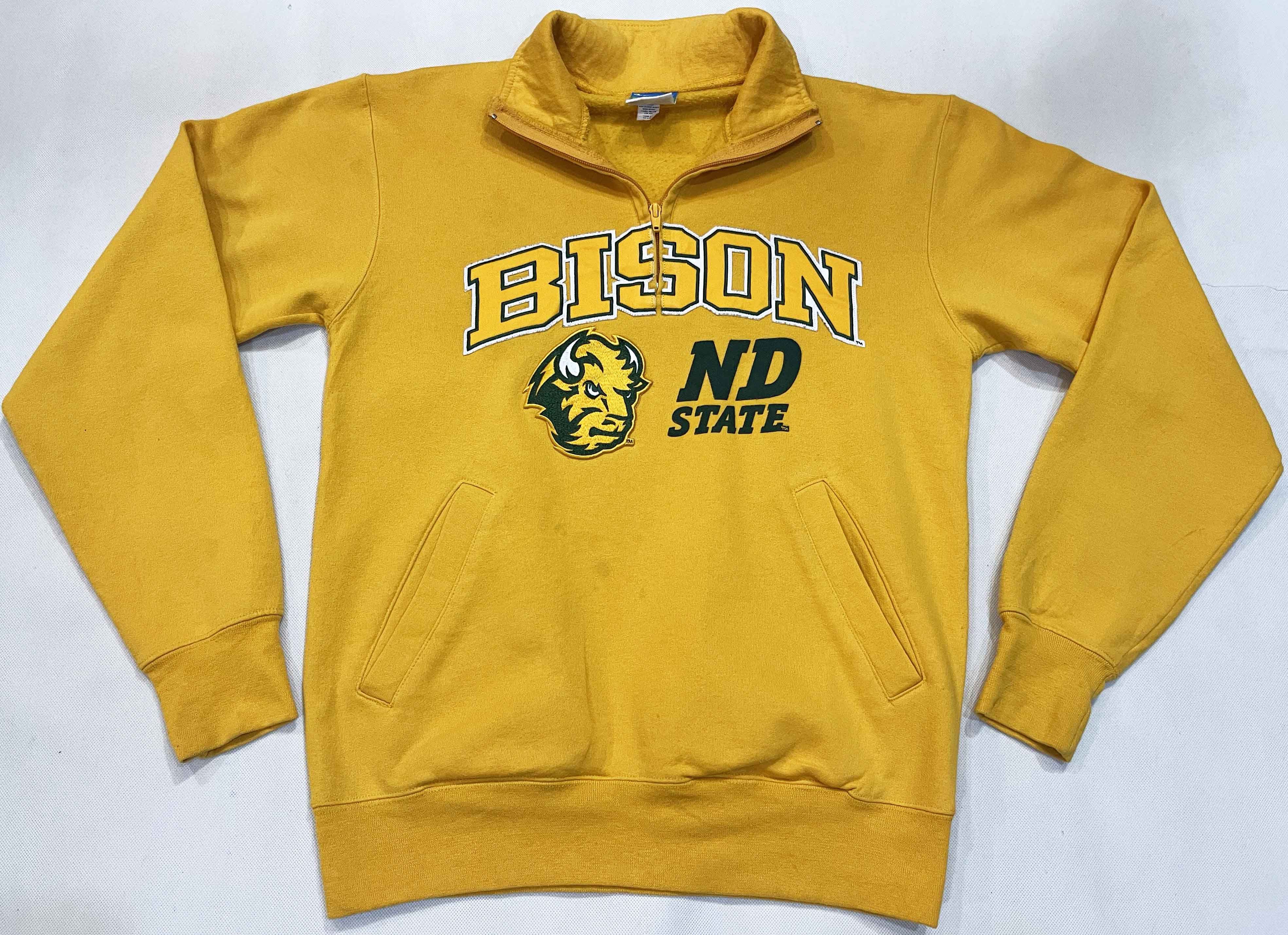 Champion × Vintage Vintage Champion NDSU North Dakota State Bison Sweatshirt Size US S / EU 44-46 / 1 - 1 Thumbnail