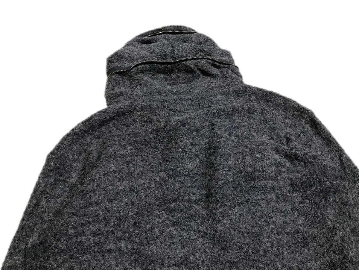 If Six Was Nine × Japanese Brand × Tornado Mart 🔥Sick Y2K Archived Tornado Mart Frayed Asymmetric Wool Coat Size US M / EU 48-50 / 2 - 11 Thumbnail