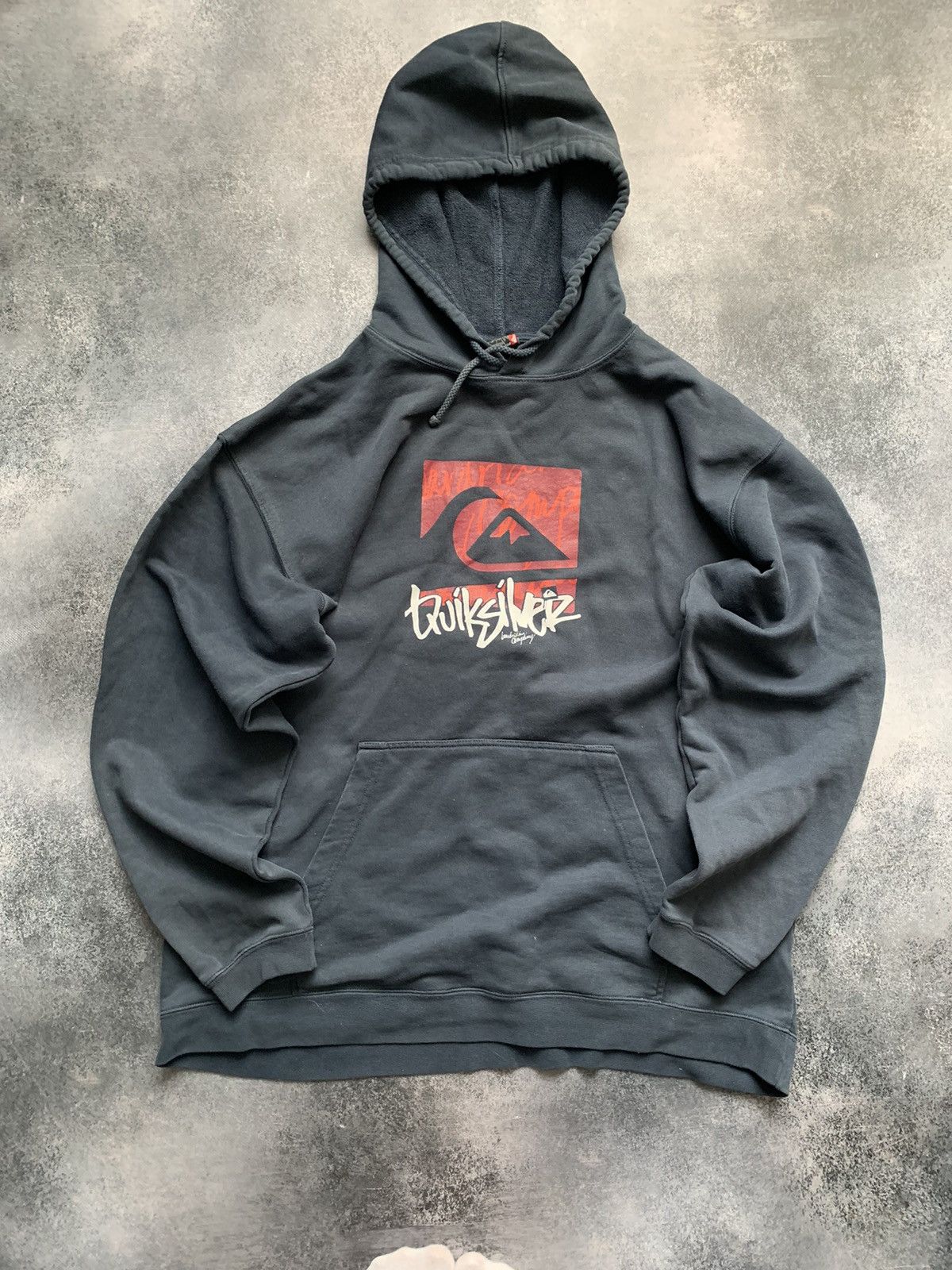 Quiksilver × Vintage Vintage Quiksilver Hoodie Size US XL / EU 56 / 4 - 9 Thumbnail