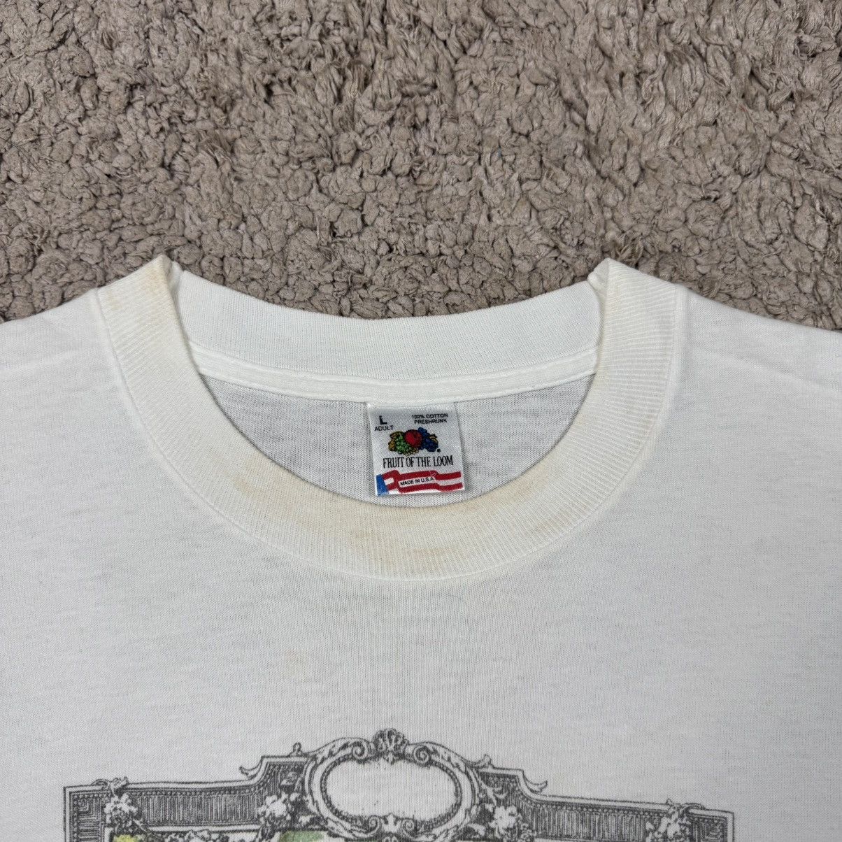 Vintage Vintage Art Natural Garden Flora T-shirt Size US L / EU 52-54 / 3 - 8 Thumbnail