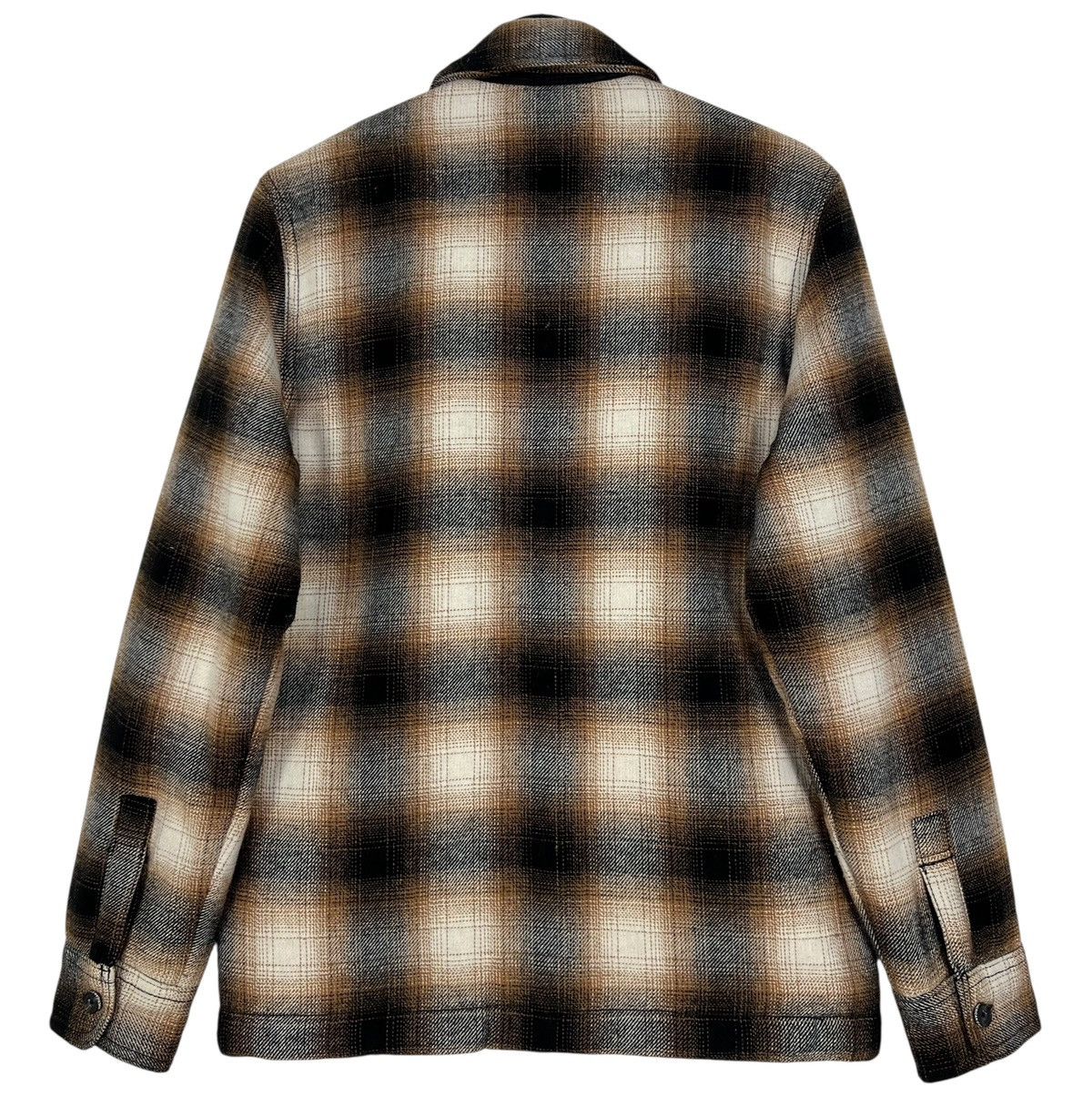 Abercrombie & Fitch Americana Shadow Plaid Wool Jacket Size US S / EU 44-46 / 1 - 2 Thumbnail