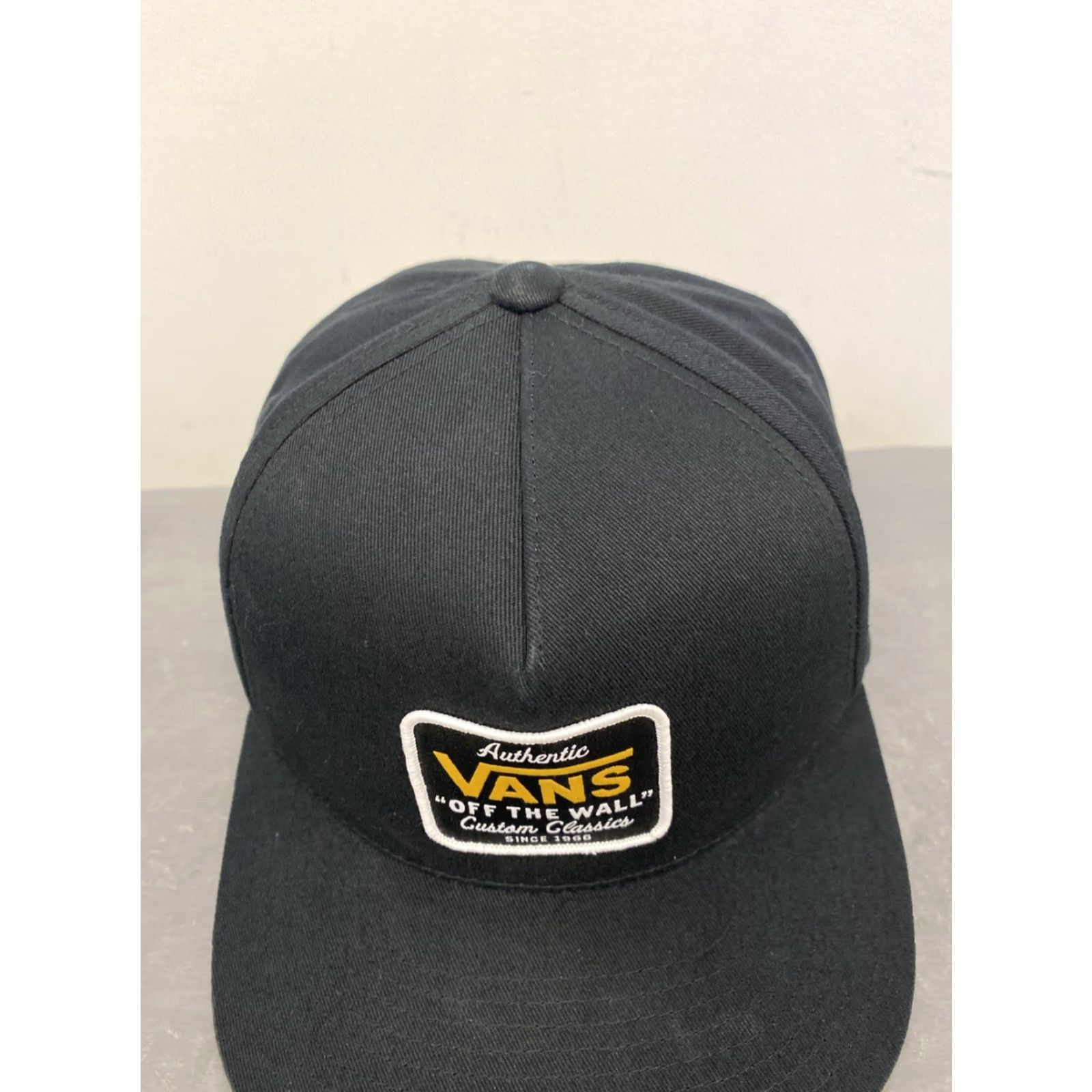 Vans VANS Men’s 5 Panel Hat Cap - Black Adjustable Cotton Twill Casual Unisex Size ONE SIZE - 2 Thumbnail