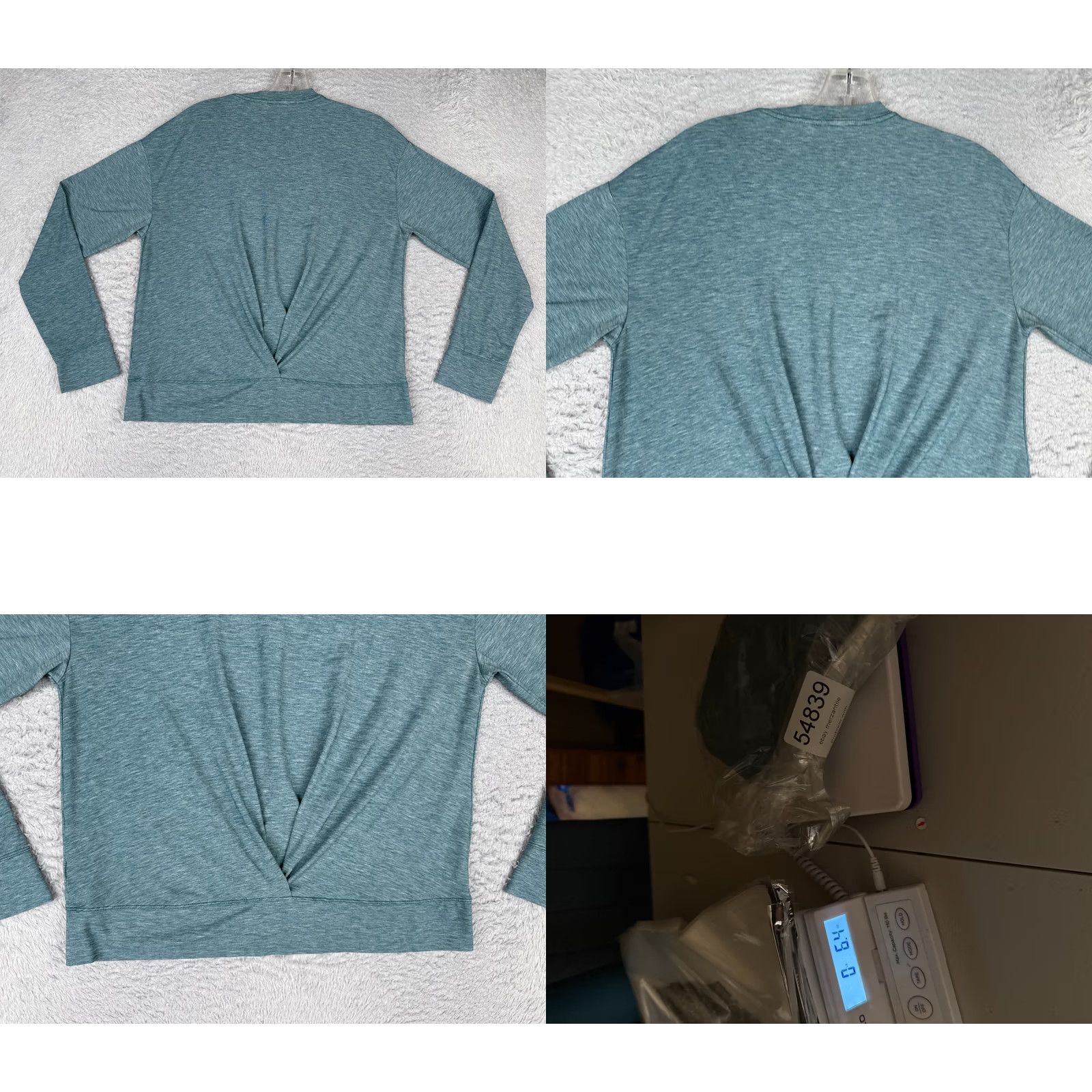 Patagonia Patagonia Shirt Women XS Blue Long Sleeve Crew Poly Blend T-Shirt Casual Outdoor Size XS / US 0-2 / IT 36-38 - 9 Thumbnail