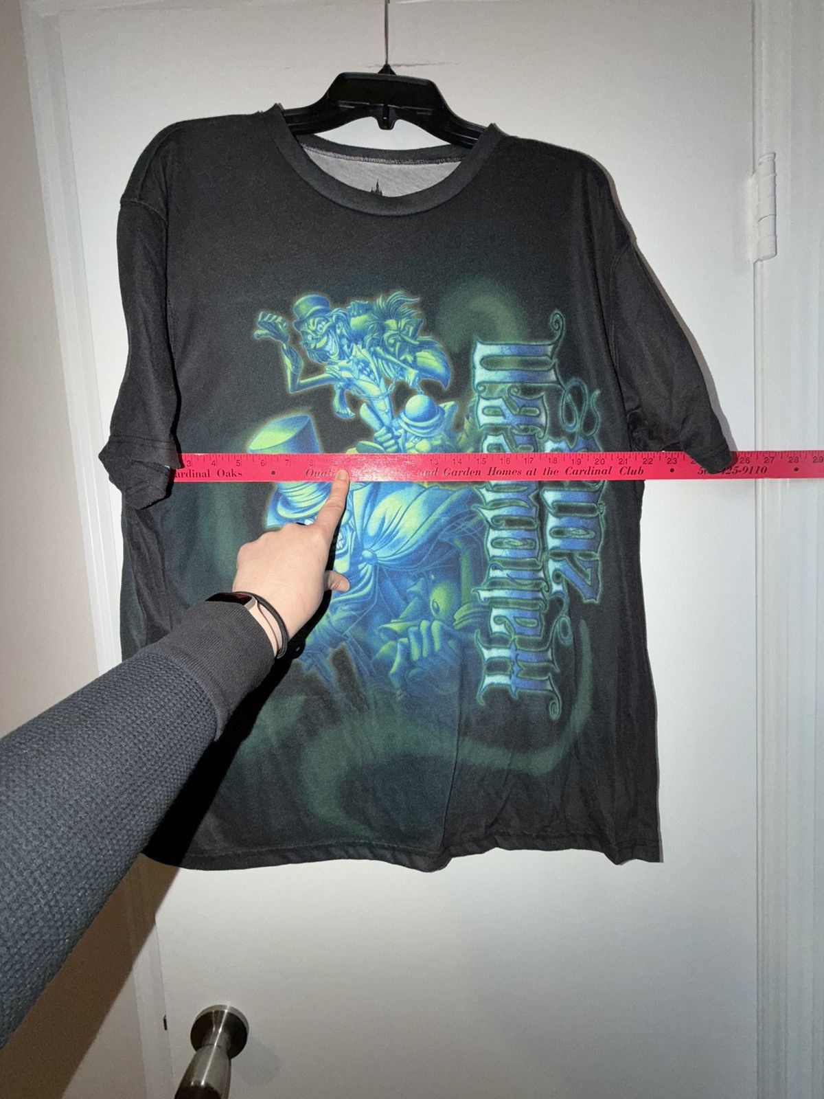 Disney Disney Haunted Mansion 2012 Glow In the Dark T-Shirt Size XL Size US XL / EU 56 / 4 - 7 Thumbnail