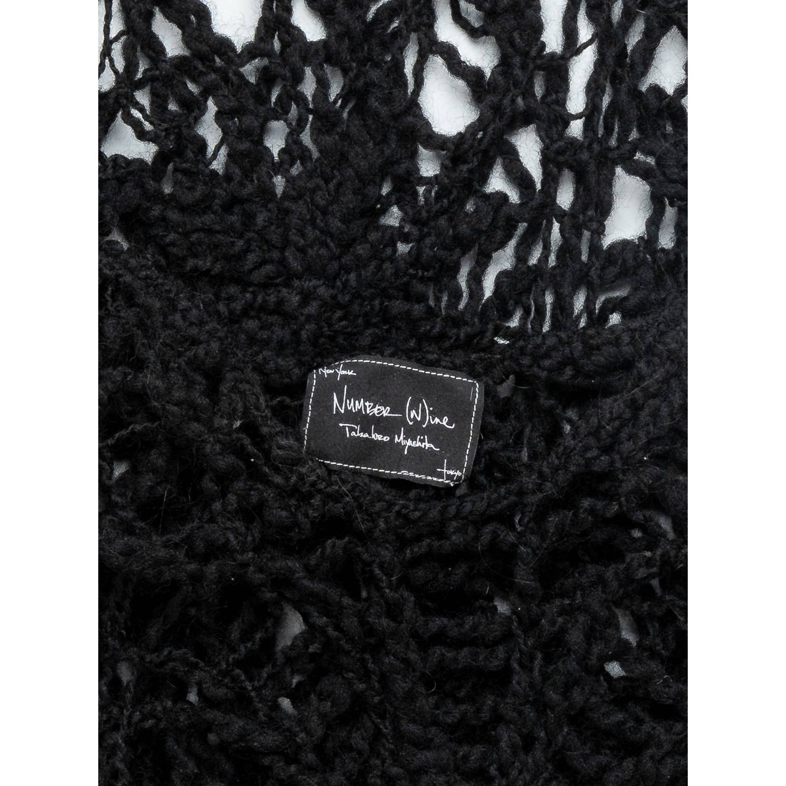 Number (N)ine SS05 'Nightcrawler' Spiderweb Knit Size US M / EU 48-50 / 2 - 3 Thumbnail