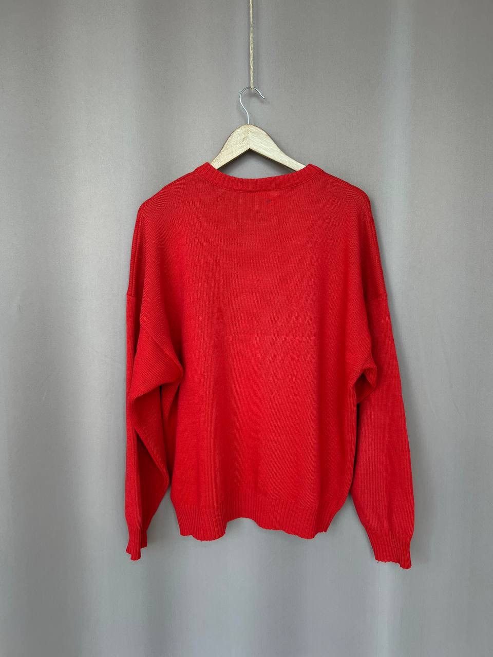 Lacoste Lacoste Chemise Big Logo Wool Knit Sweater Mens Size 7 L/XL Size US L / EU 52-54 / 3 - 7 Thumbnail