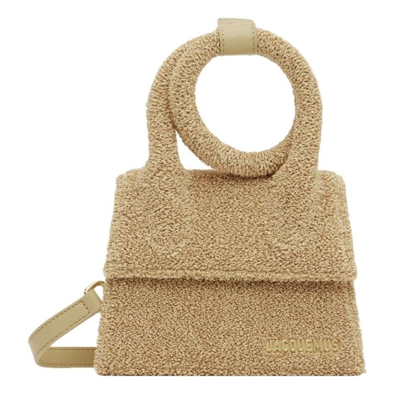 Jacquemus JACQUEMUS Le Chiquito Noeud Terry top handle crossbody bag Size ONE SIZE - 1 Thumbnail
