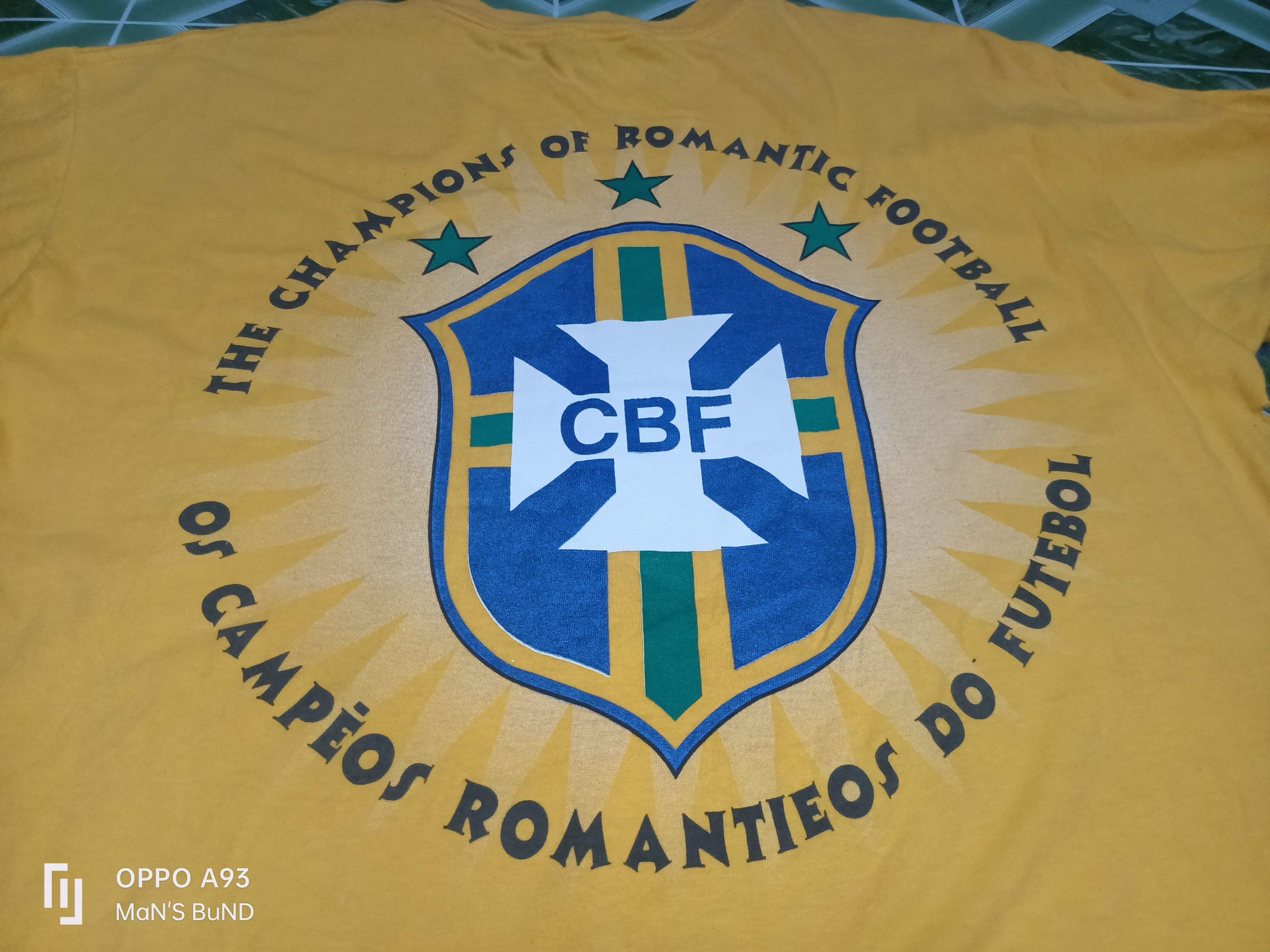 Umbro × Vintage Vintage UMBRO BRASIL Champions Of Romantic Football Size US XL / EU 56 / 4 - 5 Thumbnail
