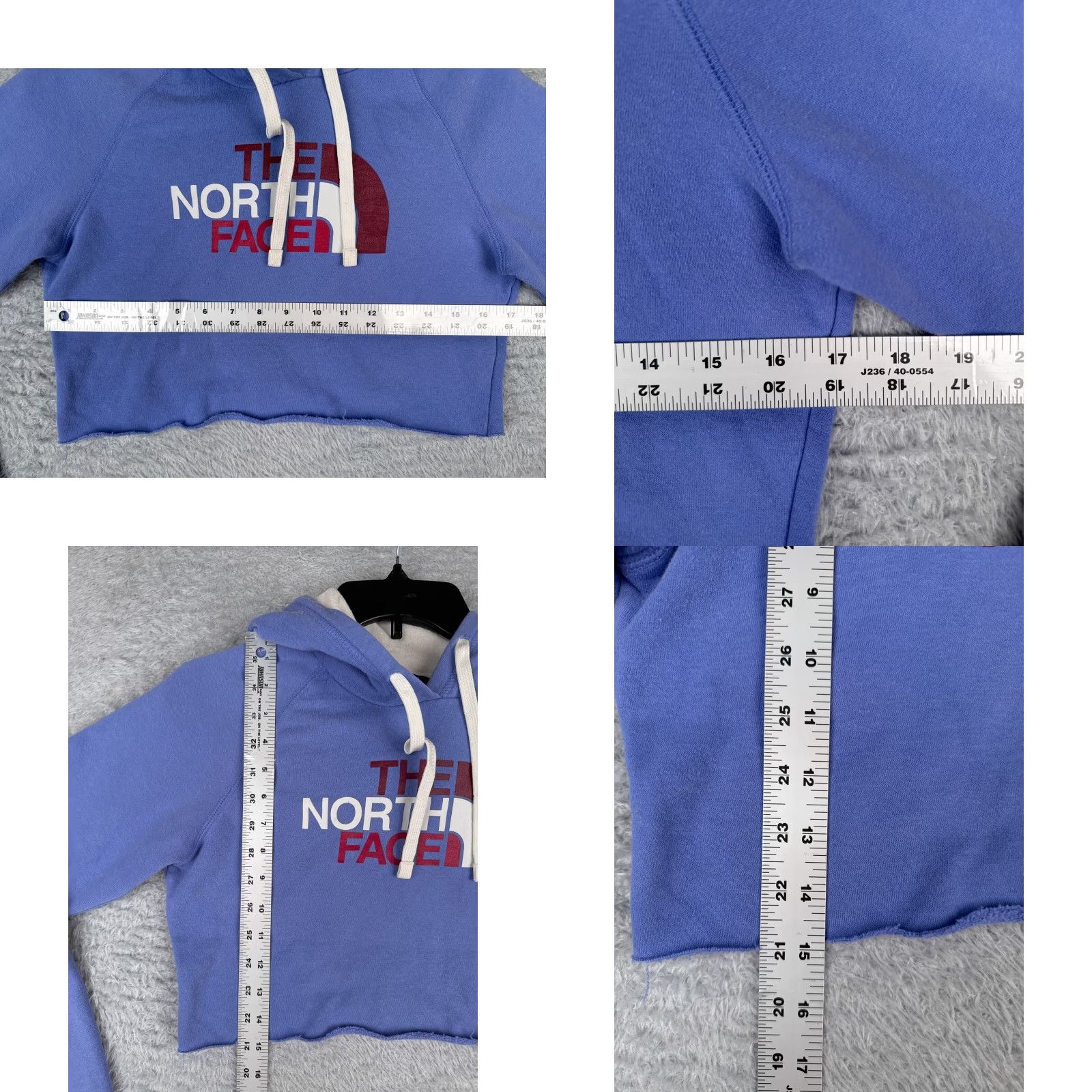 The North Face The North Face Hoodie Womens S Purple Logo Cotton Blend Long Sleeve Pullover Crew Neck Hooded Shirt? Size S / US 4 / IT 40 - 8 Thumbnail