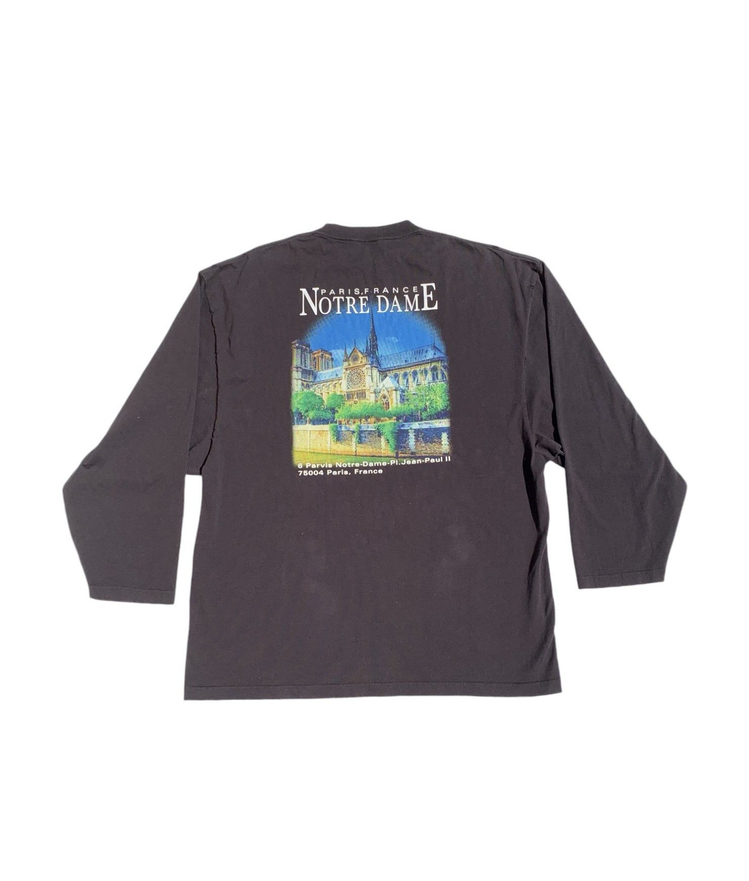 Balenciaga Balenciaga Sacre Coeur Notre Dame Long-sleeve T-shirt Size US L / EU 52-54 / 3 - 6 Thumbnail