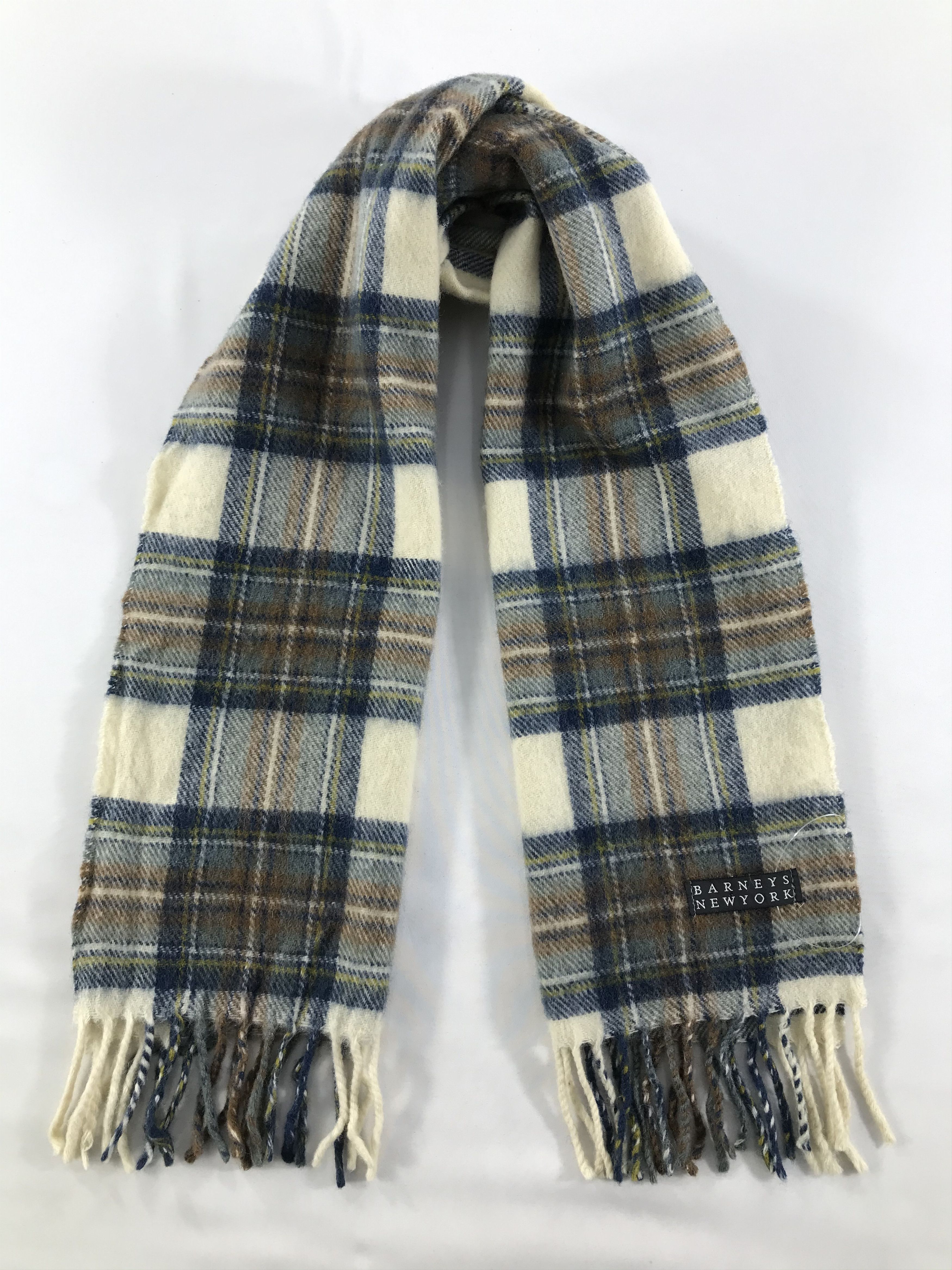 Barneys New York Vintage Barneys New York Scarf/Muffler/Neckwear MF1224 Size ONE SIZE - 1 Thumbnail