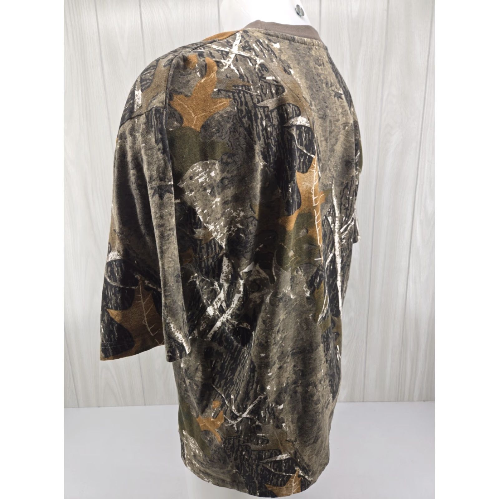 Vintage Canyon Guide T-Shirt Camouflage Short Sleeve Cotton XL Pocket Mens Size US XL / EU 56 / 4 - 7 Thumbnail