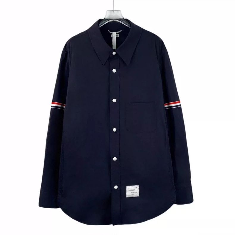 Thom Browne Thom Browne size5 Double cuff collar single row button long Size US XXL / EU 58 / 5 - 1 Thumbnail