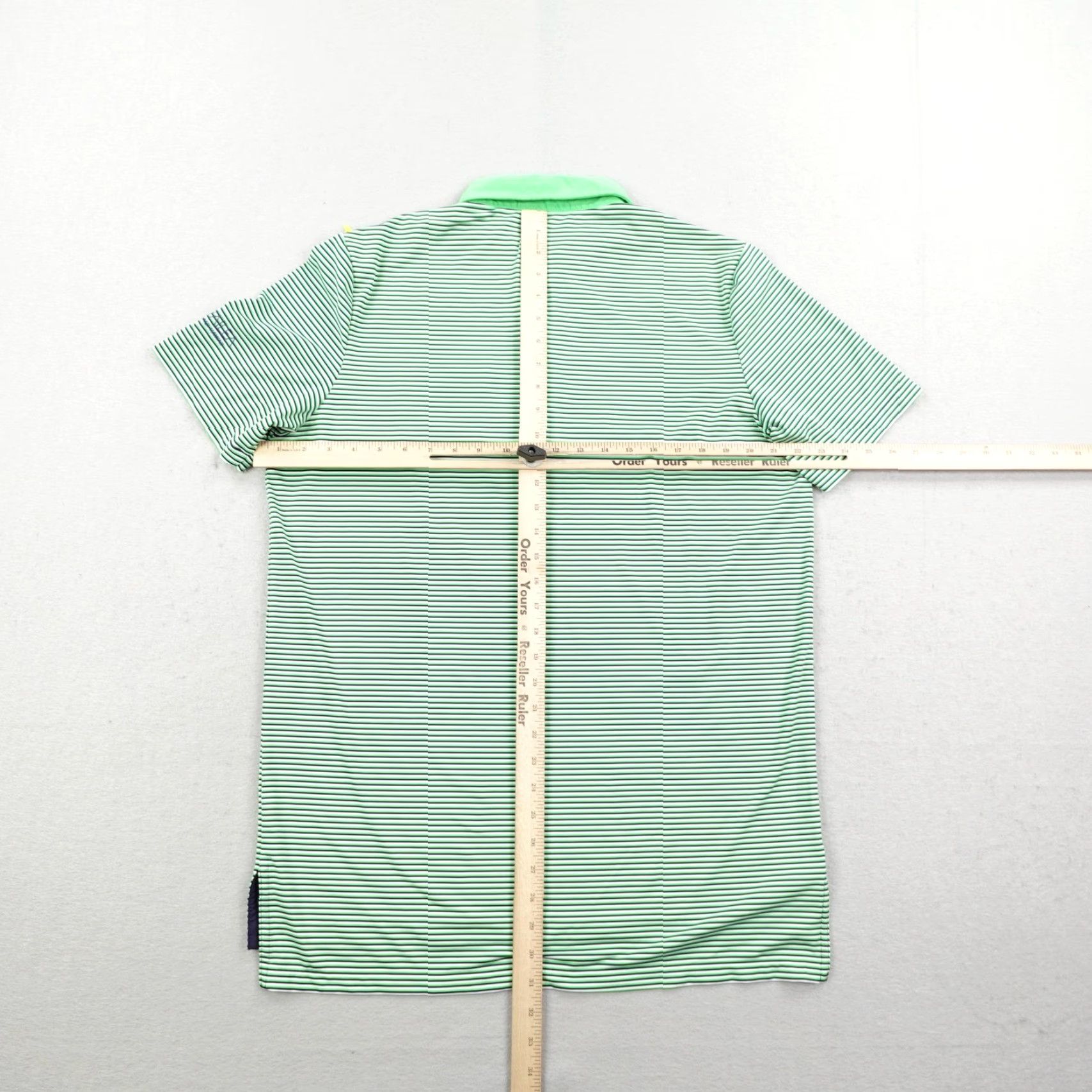Ralph Lauren Ralph Lauren Polo Shirt Mens XL Green Blue Stripes RLX Wailea Maui Hawaii Golf Size US XL / EU 56 / 4 - 6 Thumbnail