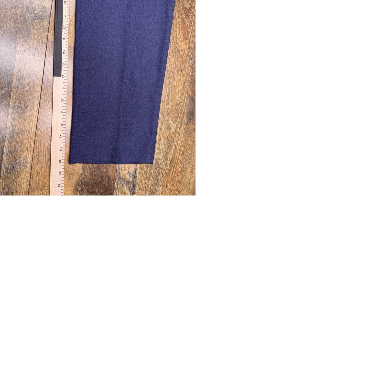 Chaps Chaps Dress Pants Mens 42x30 Blue Flat Front Stretch Regular Size US 42 / EU 58 - 9 Thumbnail