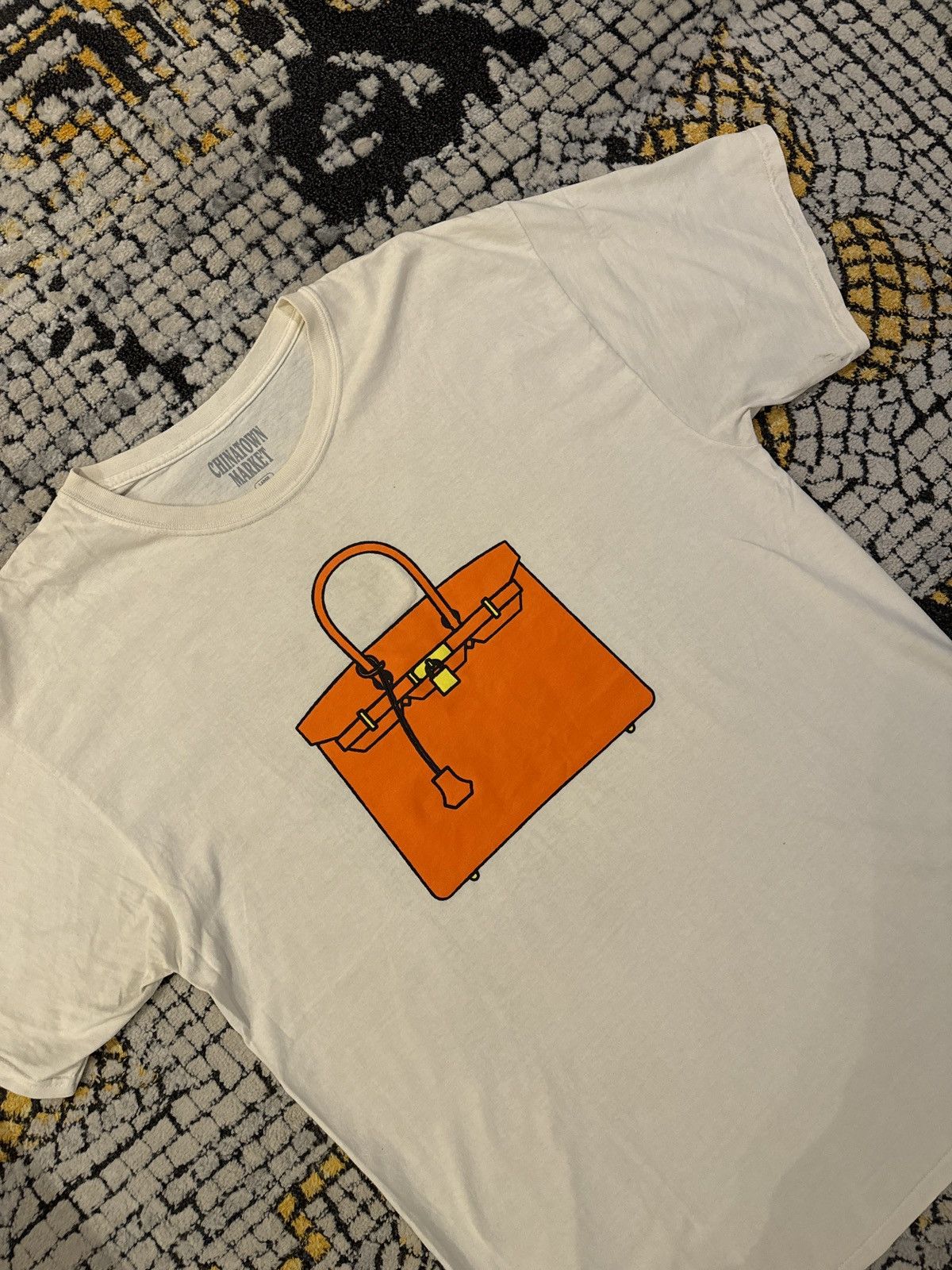Market Chinatown Market - Birkin Bag T shirt Size US L / EU 52-54 / 3 - 4 Thumbnail