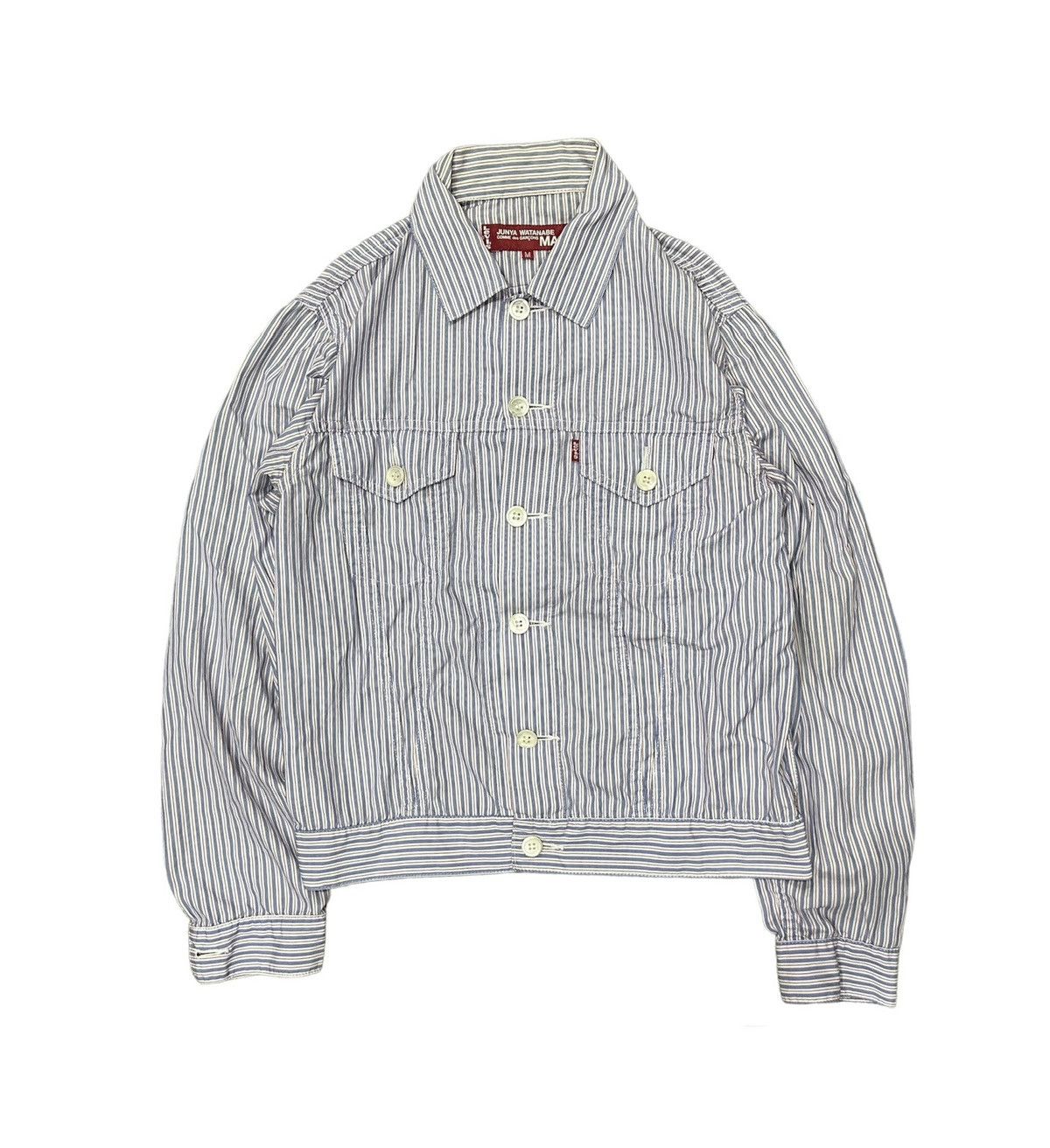 Comme des Garcons AW2002 Junya Watanabe CDG X Levis Hickory Light Jacket Size US M / EU 48-50 / 2 - 2 Thumbnail
