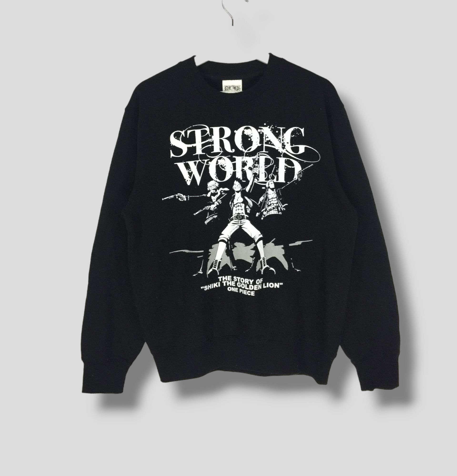 Vintage one piece strong world movie sweatshirt