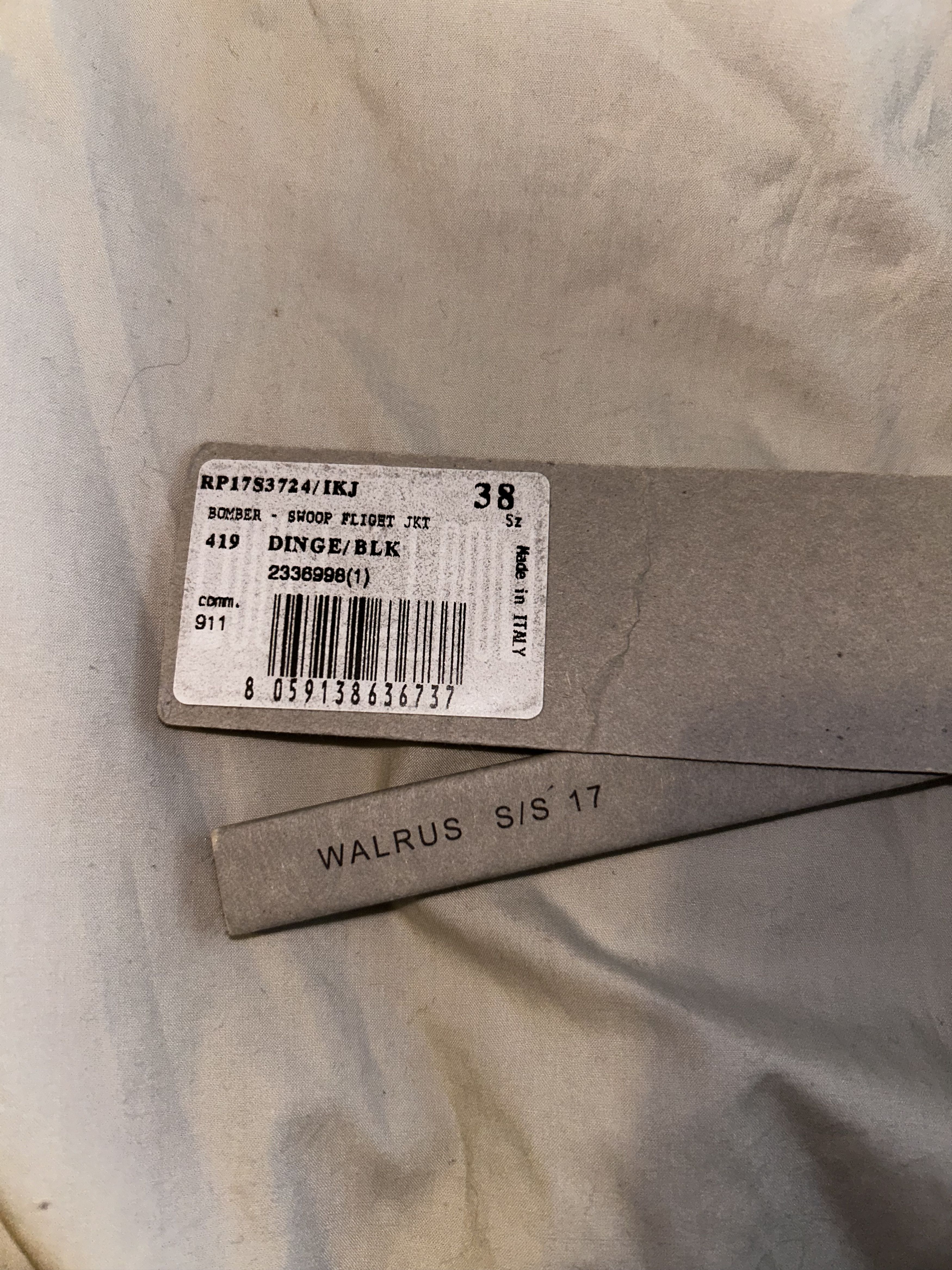 Rick Owens Rick Owens Bomber Jacket "Walrus S/S17" Size XS / US 0-2 / IT 36-38 - 5 Thumbnail