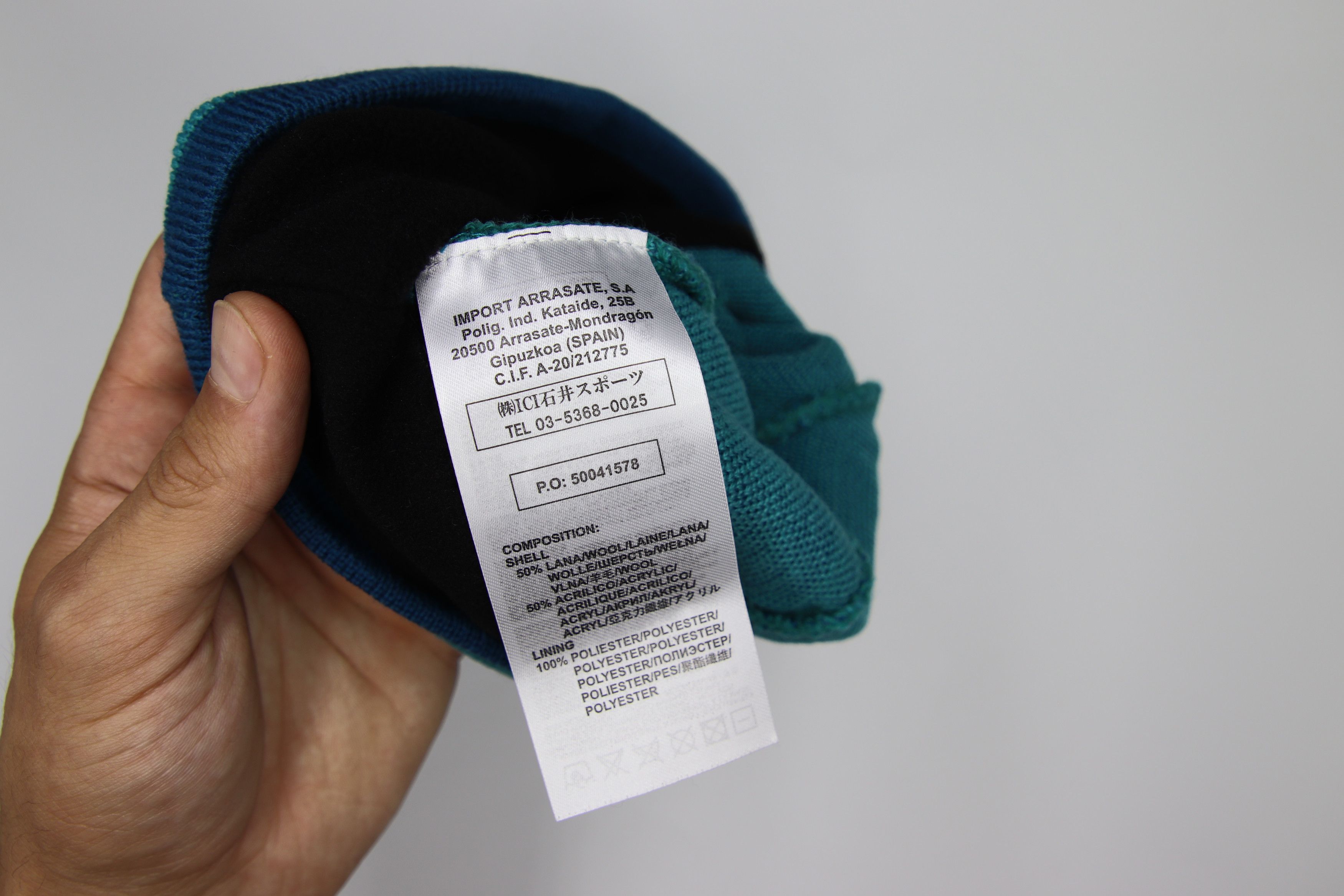 Other Ternua Aunret 50% Merino Beanie Blue Size ONE SIZE - 4 Thumbnail
