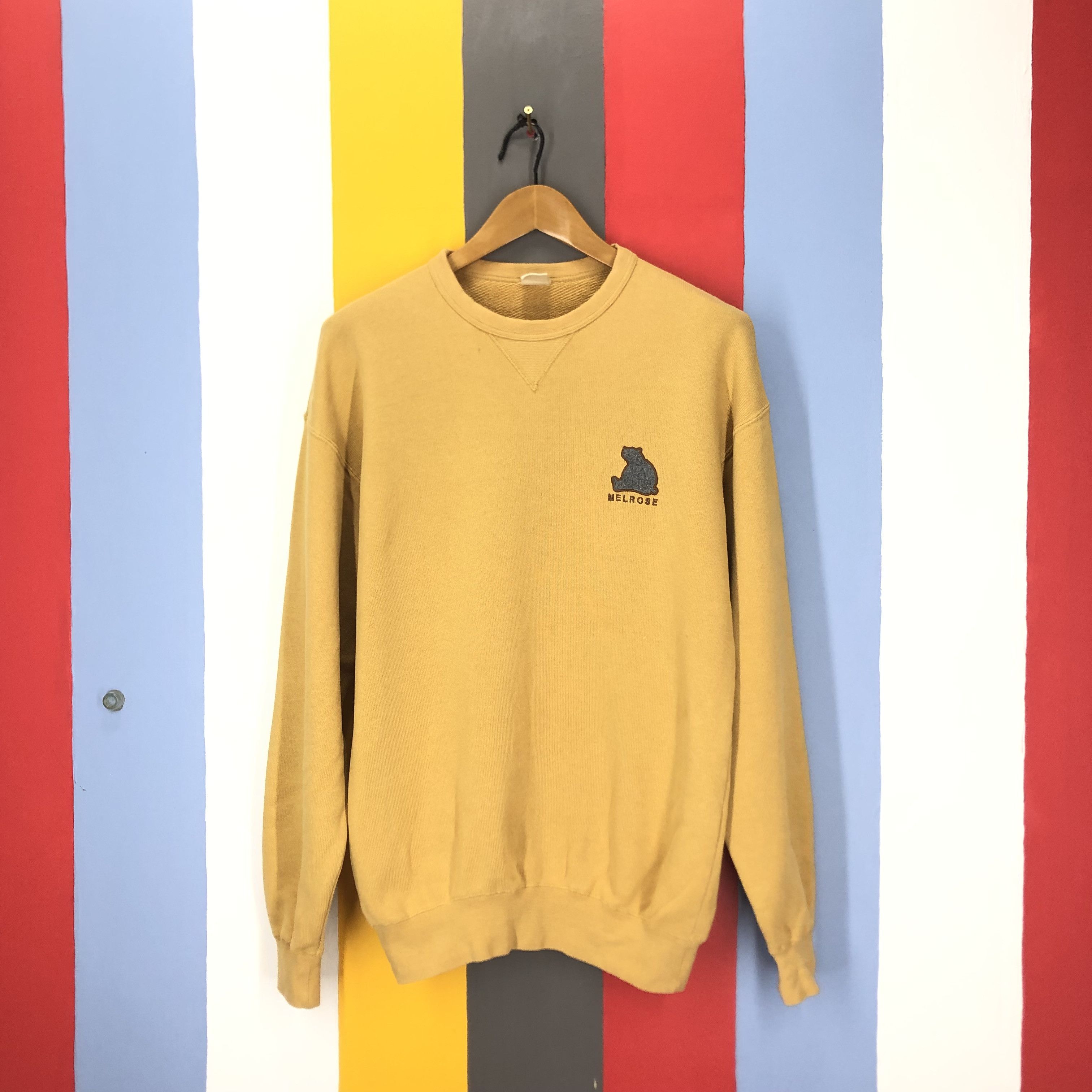 Melrose Vintage MELROSE Crew Neck Sweatshirt #1645/03 Size US L / EU 52-54 / 3 - 5 Thumbnail