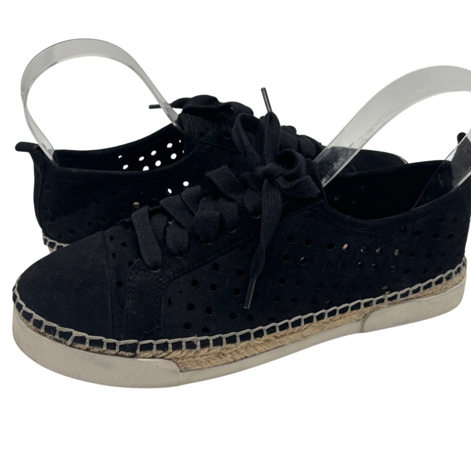 Vince Camuto Vince Camuto Thera Women’s Espadrille Sneakers, Black, 8.5 M Size US 8.5 / IT 38.5 - 10 Thumbnail