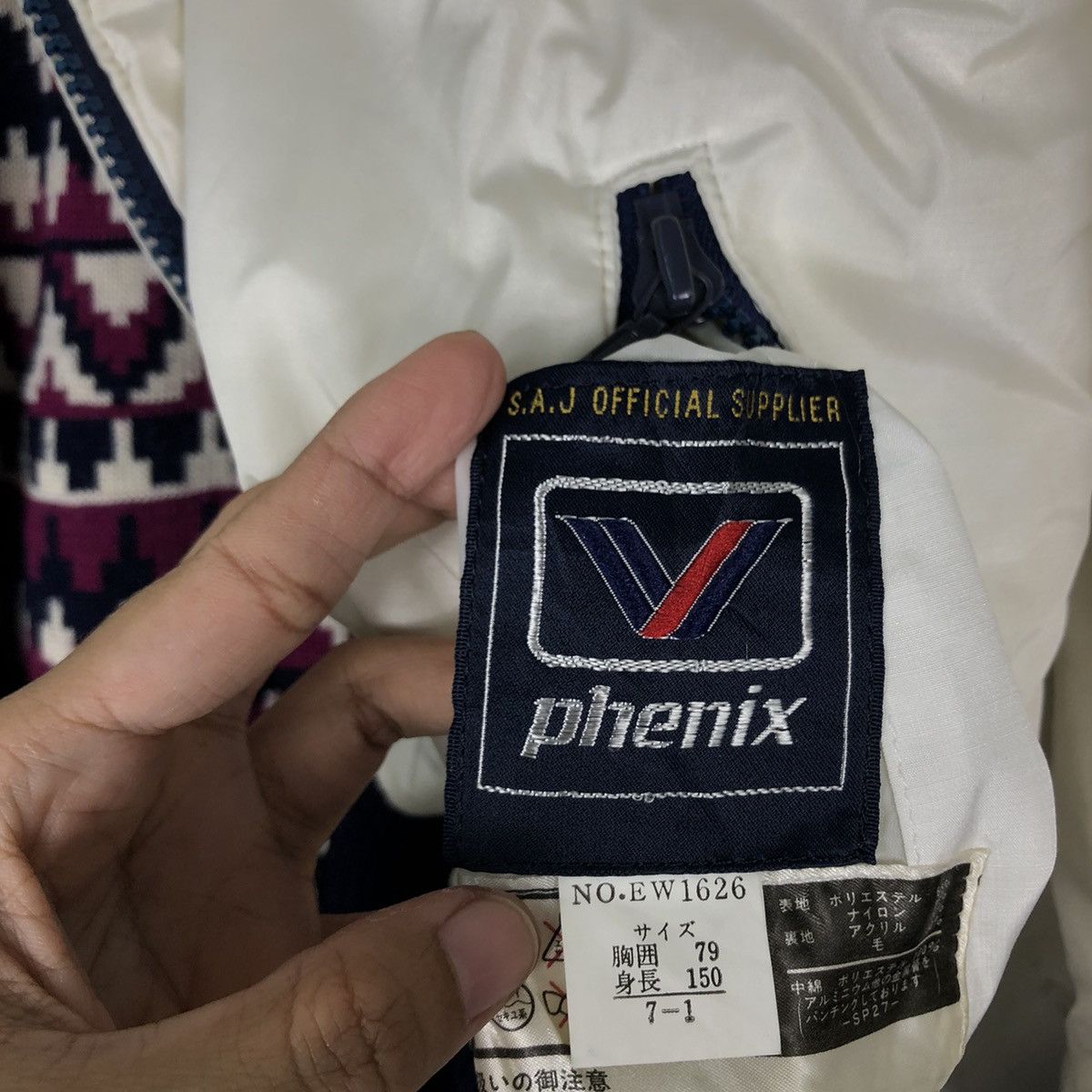 Japanese Brand 🔥Vtg Reversible Bomber Jacket Native Navajo Phenix Japan Size US S / EU 44-46 / 1 - 23 Thumbnail